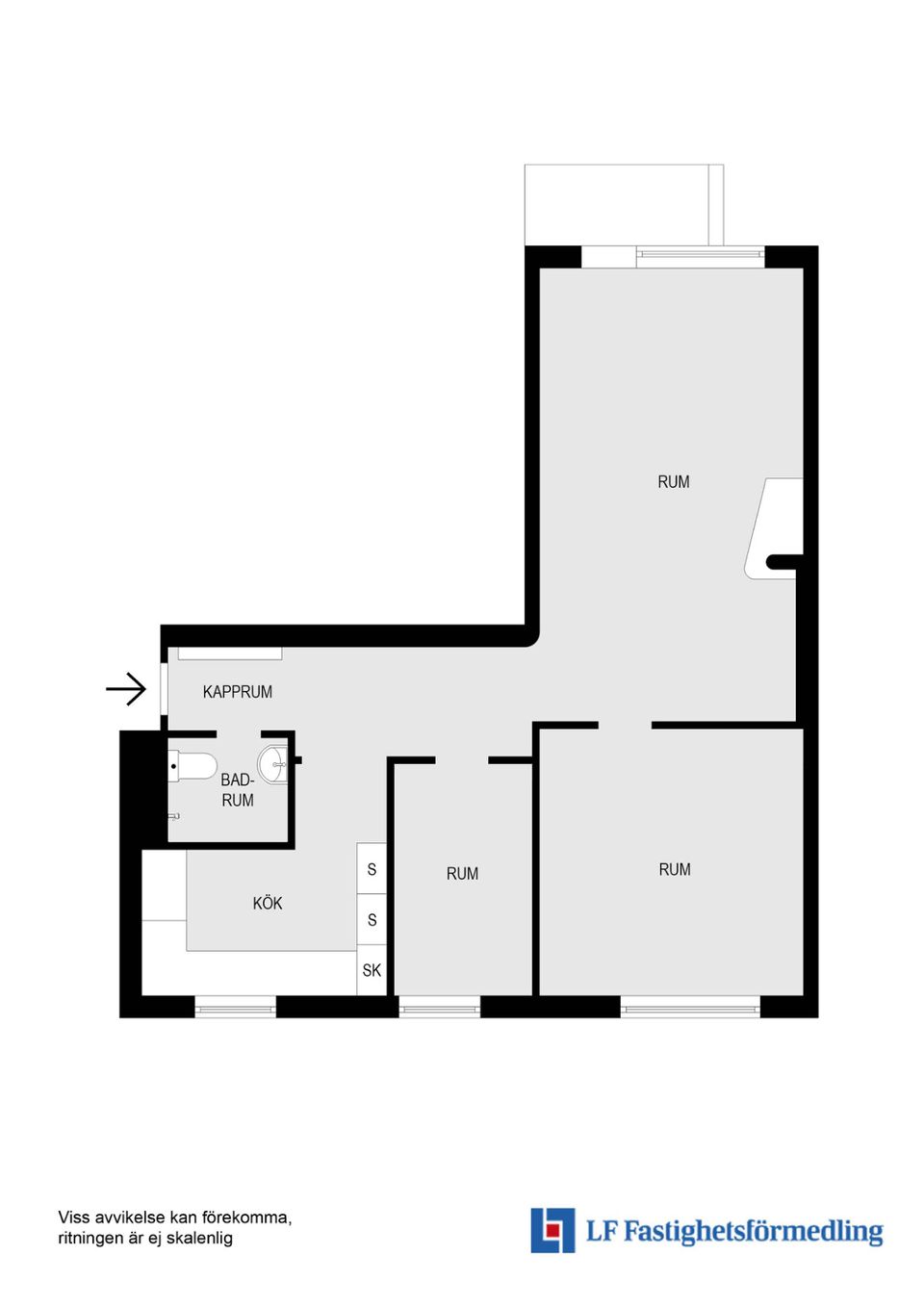 Bostadsrätt, Gesundaplan 55, högst upp, Traneberg, Stockholm
