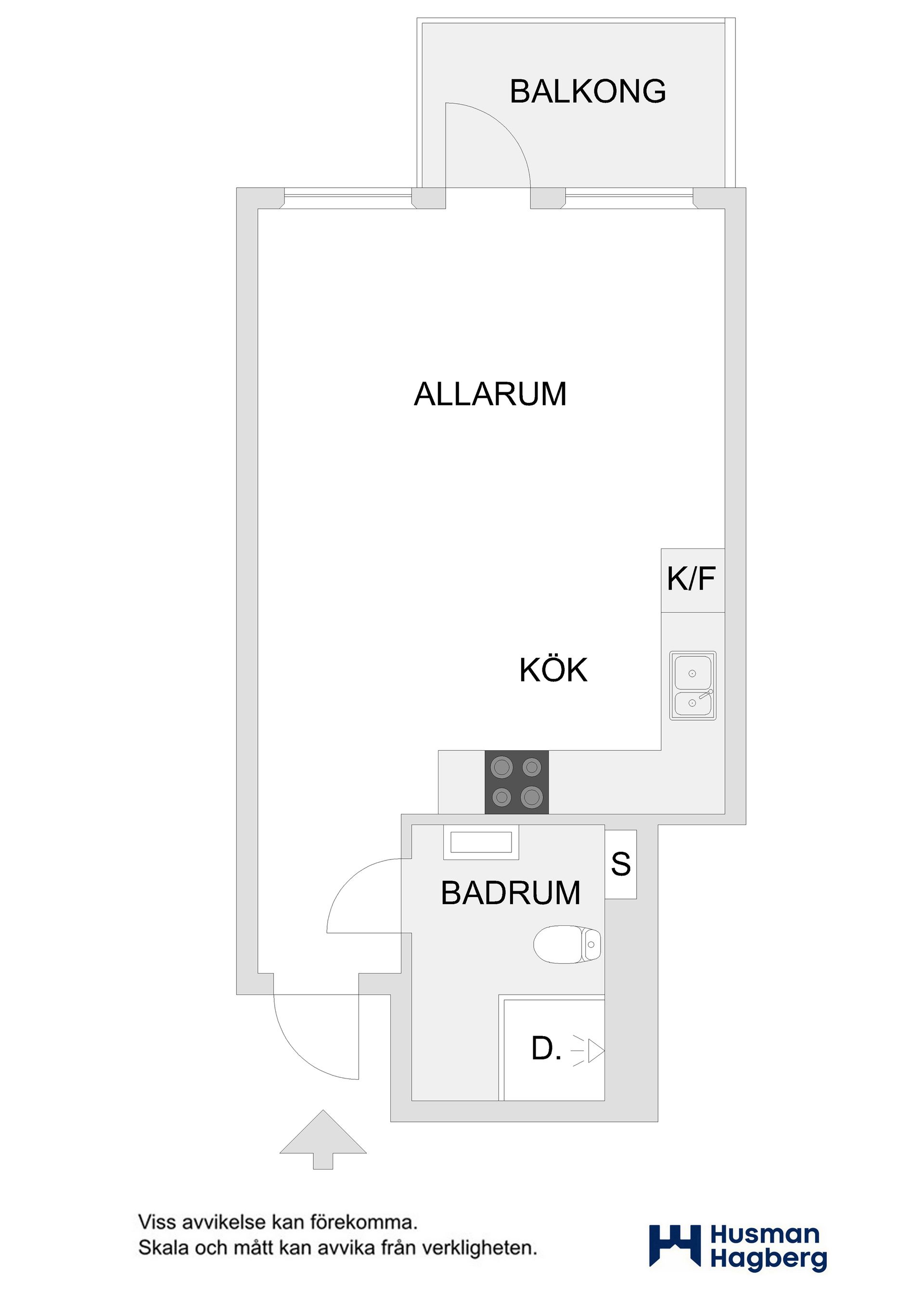 Bostadsrätt, Kvarnvägen 11, Väst På Stan, Umeå