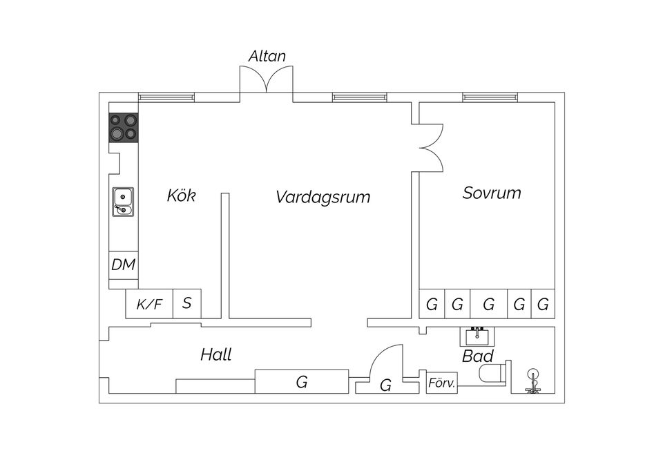 Bostadsrätt, Vegagatan 15, Vasastan, Stockholm
