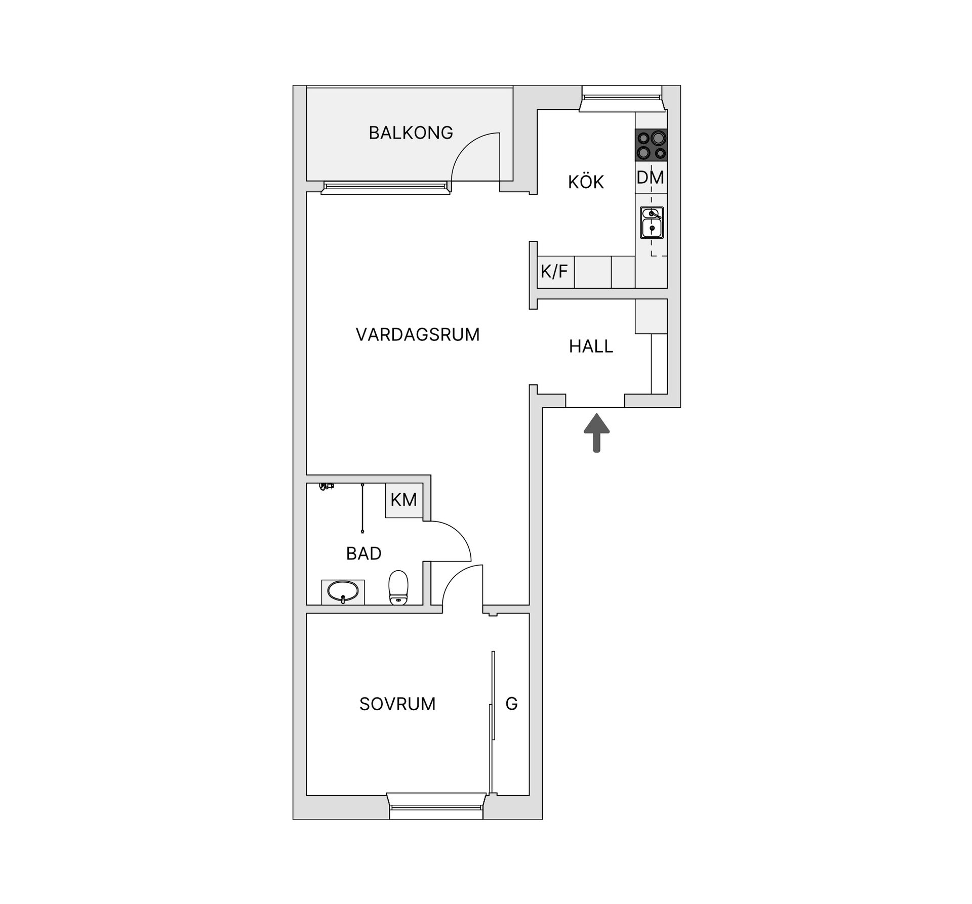 Bostadsrätt, Fullblodsgatan 1B, Åby, Mölndal