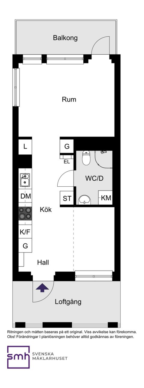 Bostadsrätt, Klädesvägen 28, Bromma / Brommaplan, Stockholm
