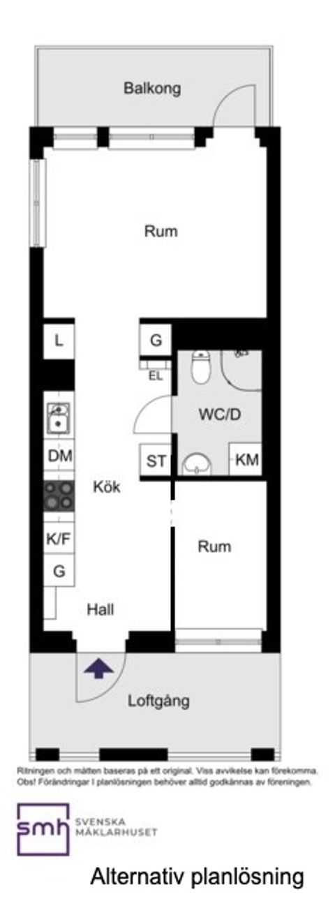 Bostadsrätt, Klädesvägen 28, Bromma / Brommaplan, Stockholm