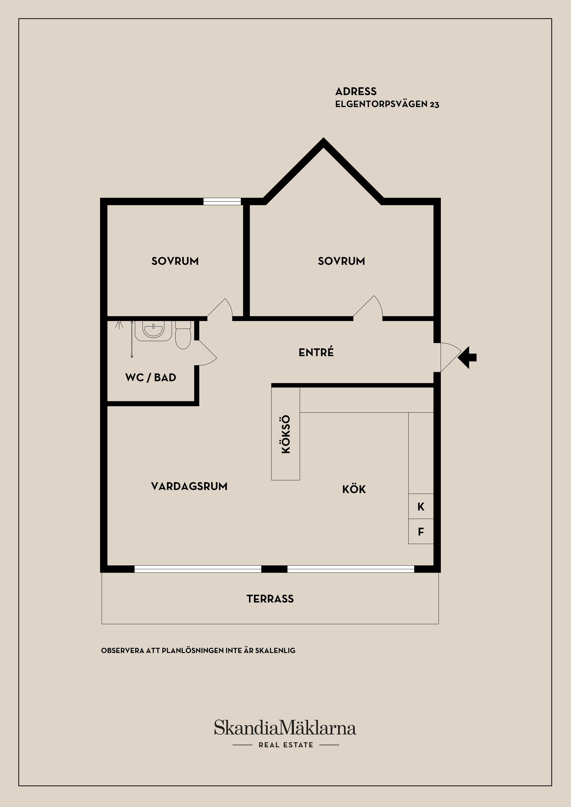 Bostadsrätt, Elgentorpsvägen 23, Tullinge centralt, Botkyrka