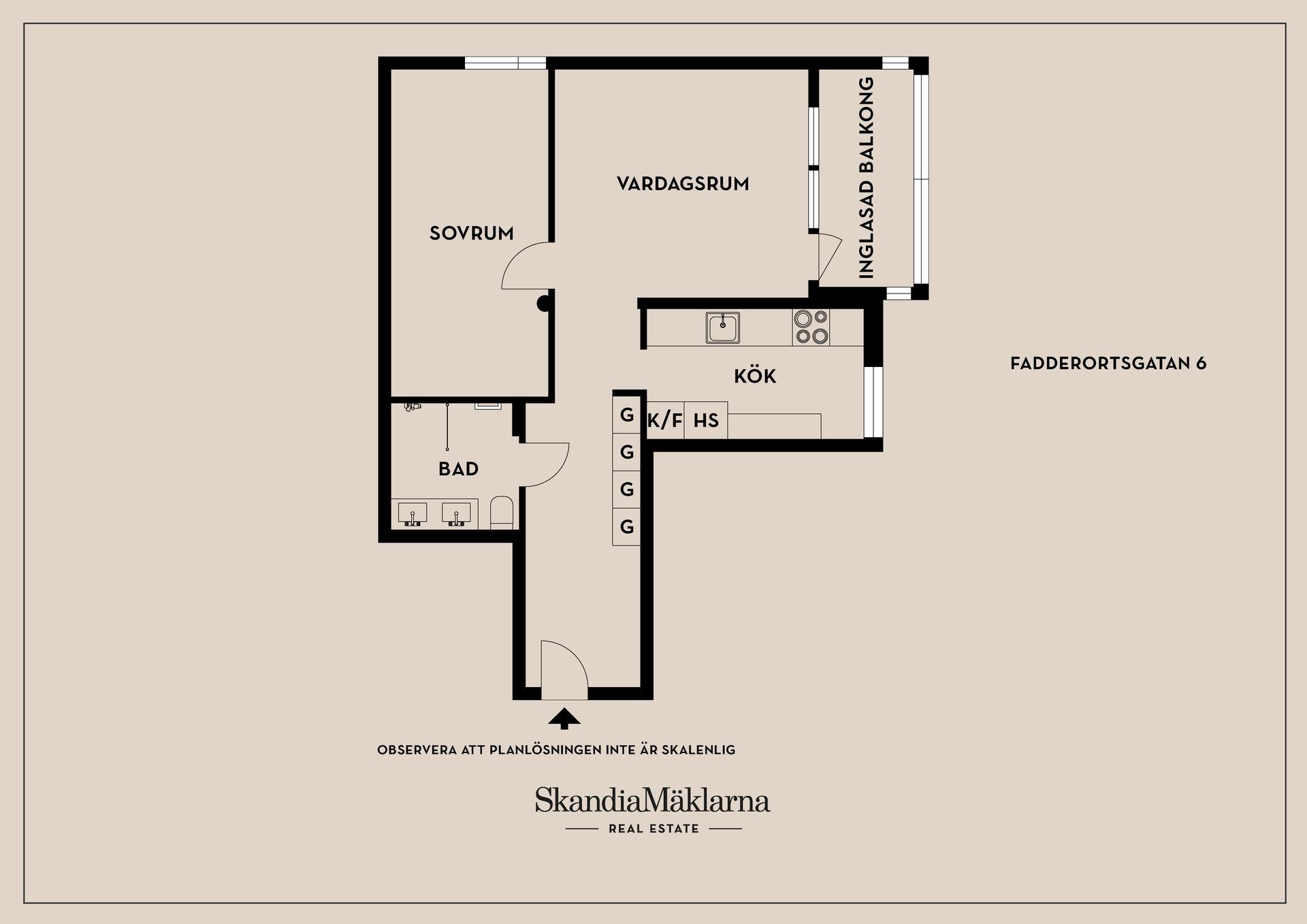 Bostadsrätt, Fadderortsgatan 6, Rud, Karlstad