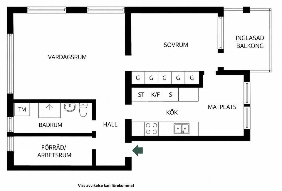 Bostadsrätt, Morkullegatan 8, Råby, Västerås