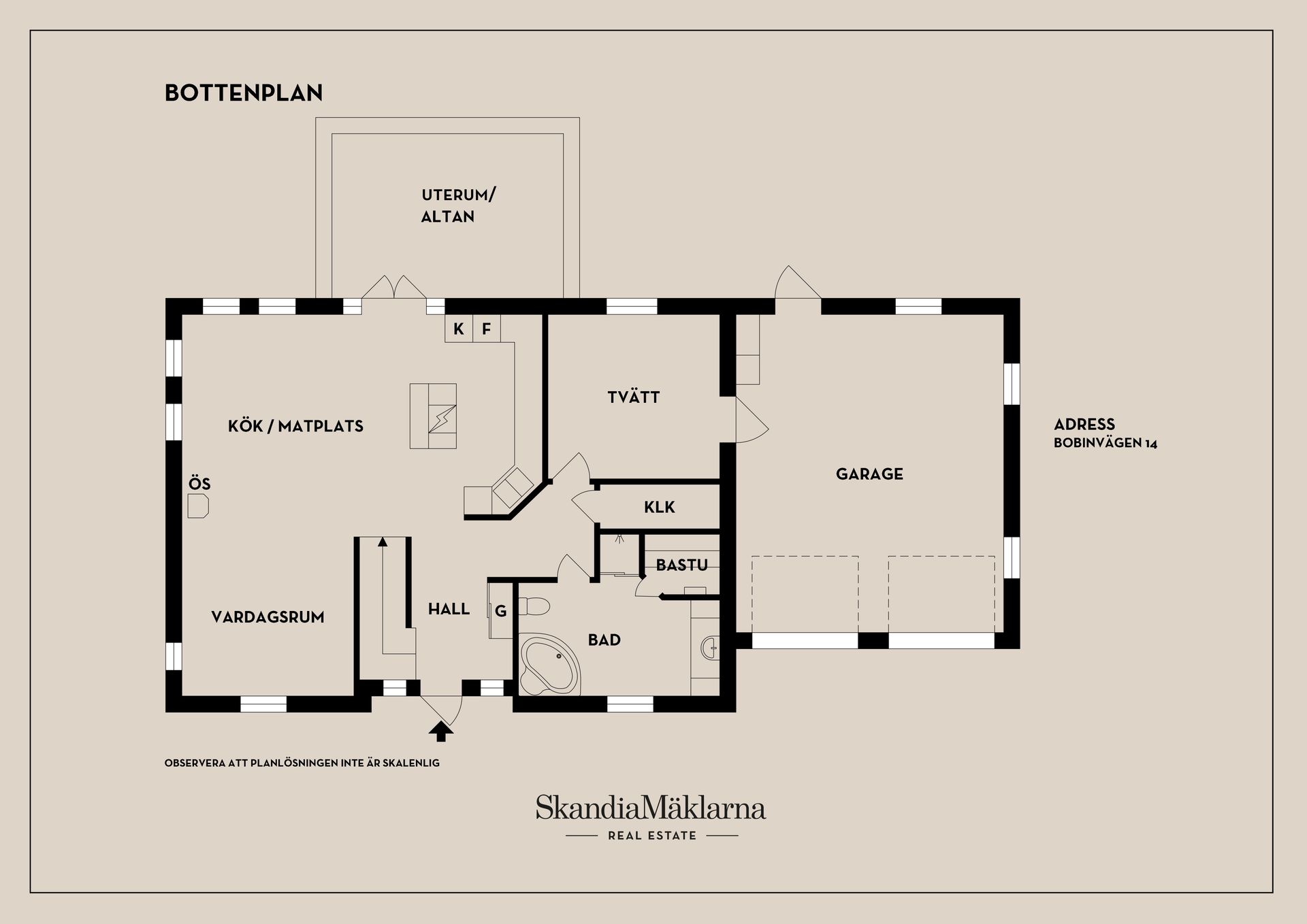 Villa, Bobinvägen 14, Harg, Nyköping