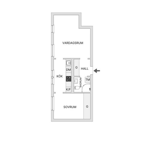 Bostadsrätt, Norrtullsgatan 38, Vasastan, Stockholm