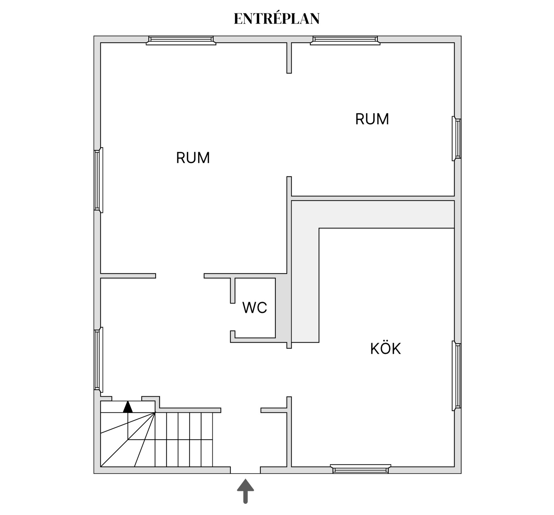 Villa, Kyrkgatan 7, Byske, Skellefteå
