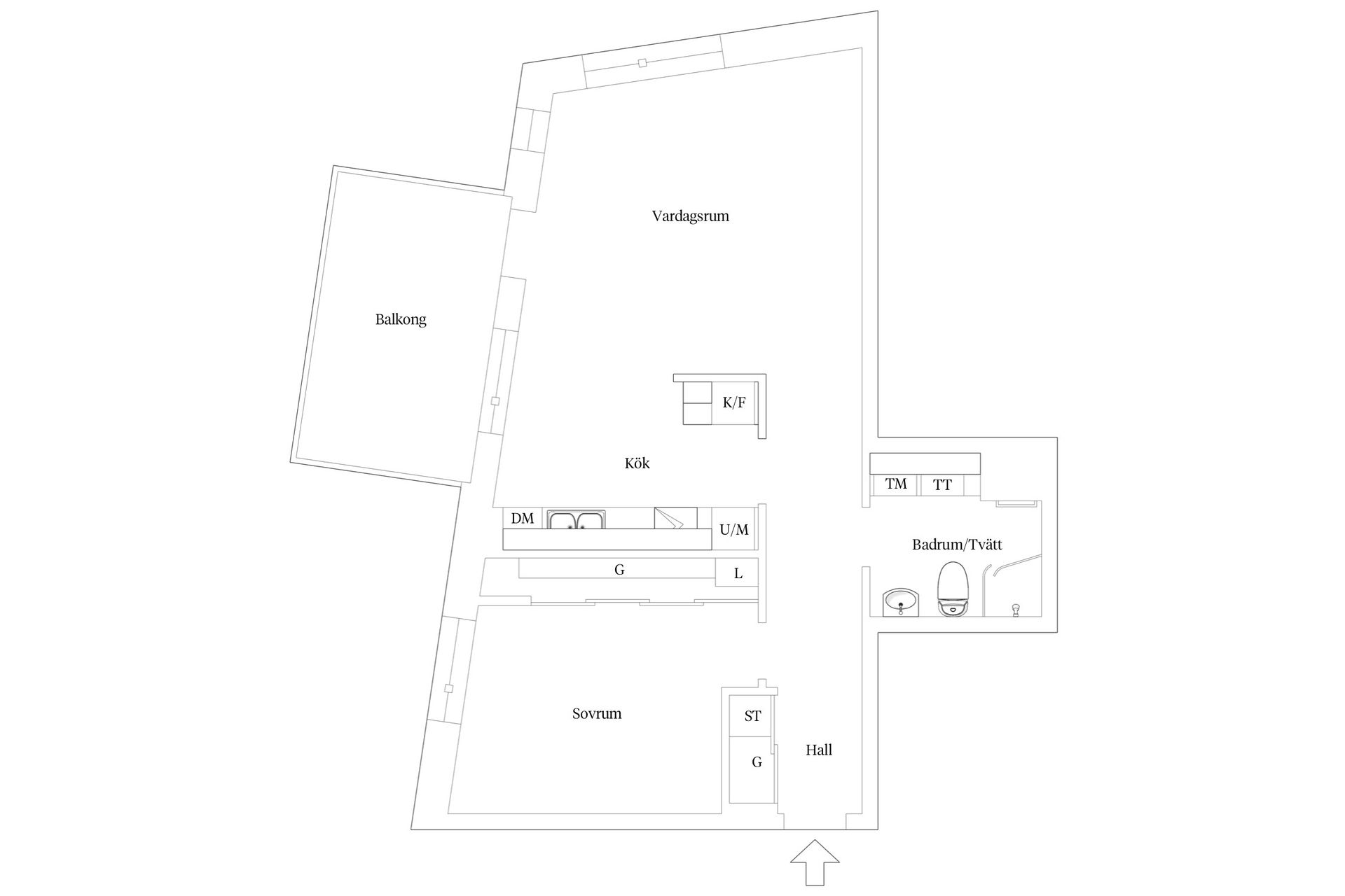 Bostadsrätt, Monsungatan 100, Eriksberg, Göteborg