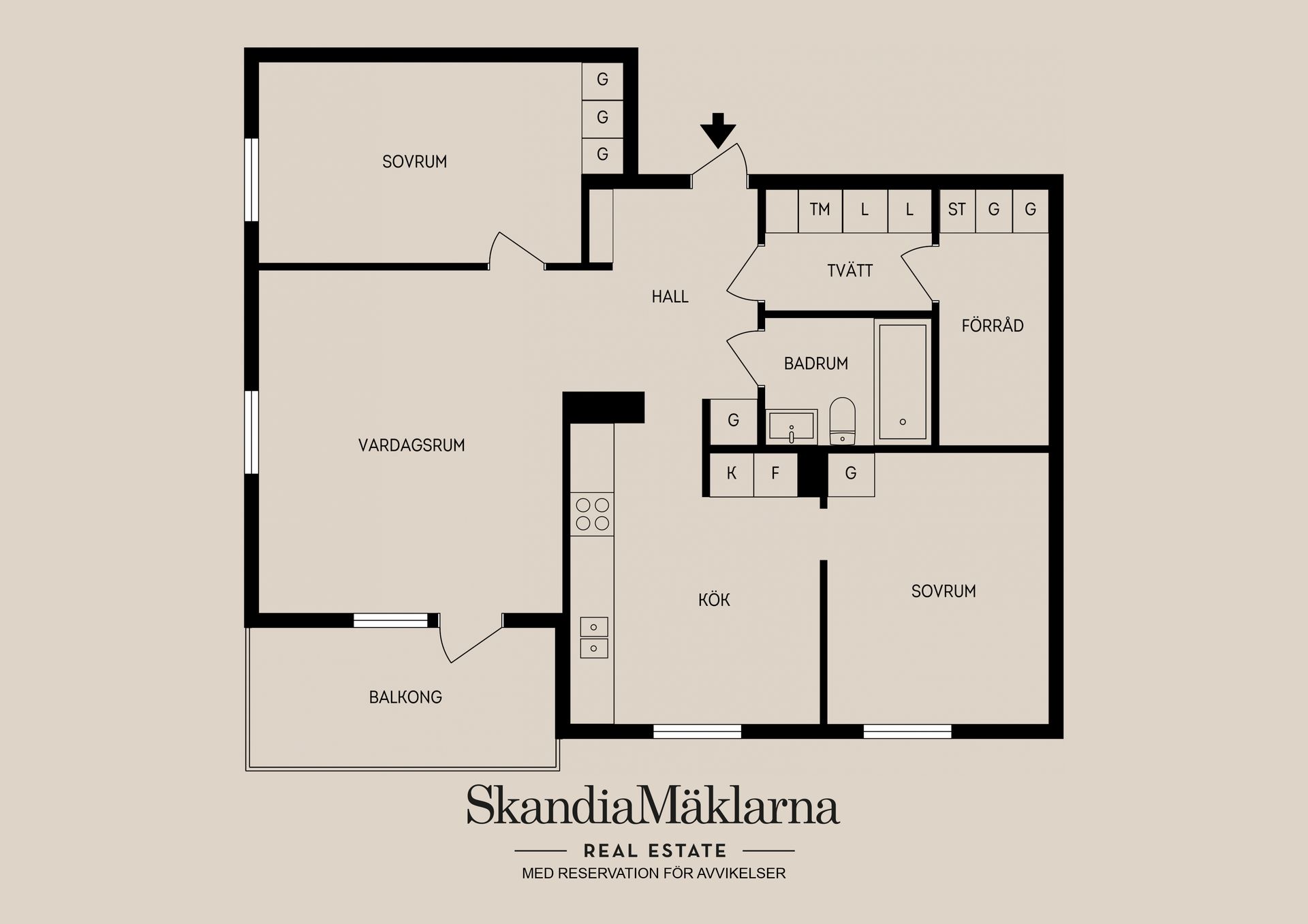 Bostadsrätt, Eksätravägen 128, Södra Gottsunda, Uppsala