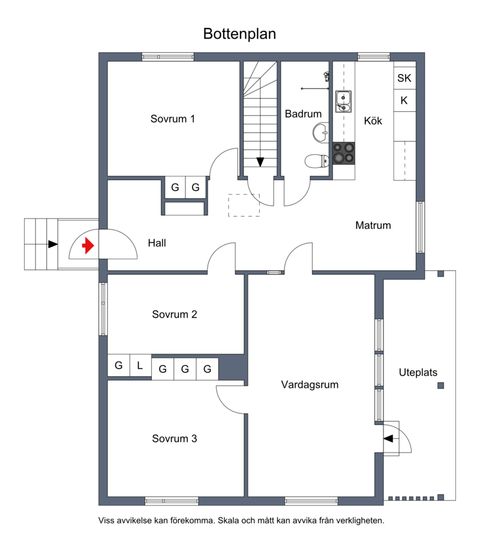 Villa, Kantorsvägen 6, Kramfors