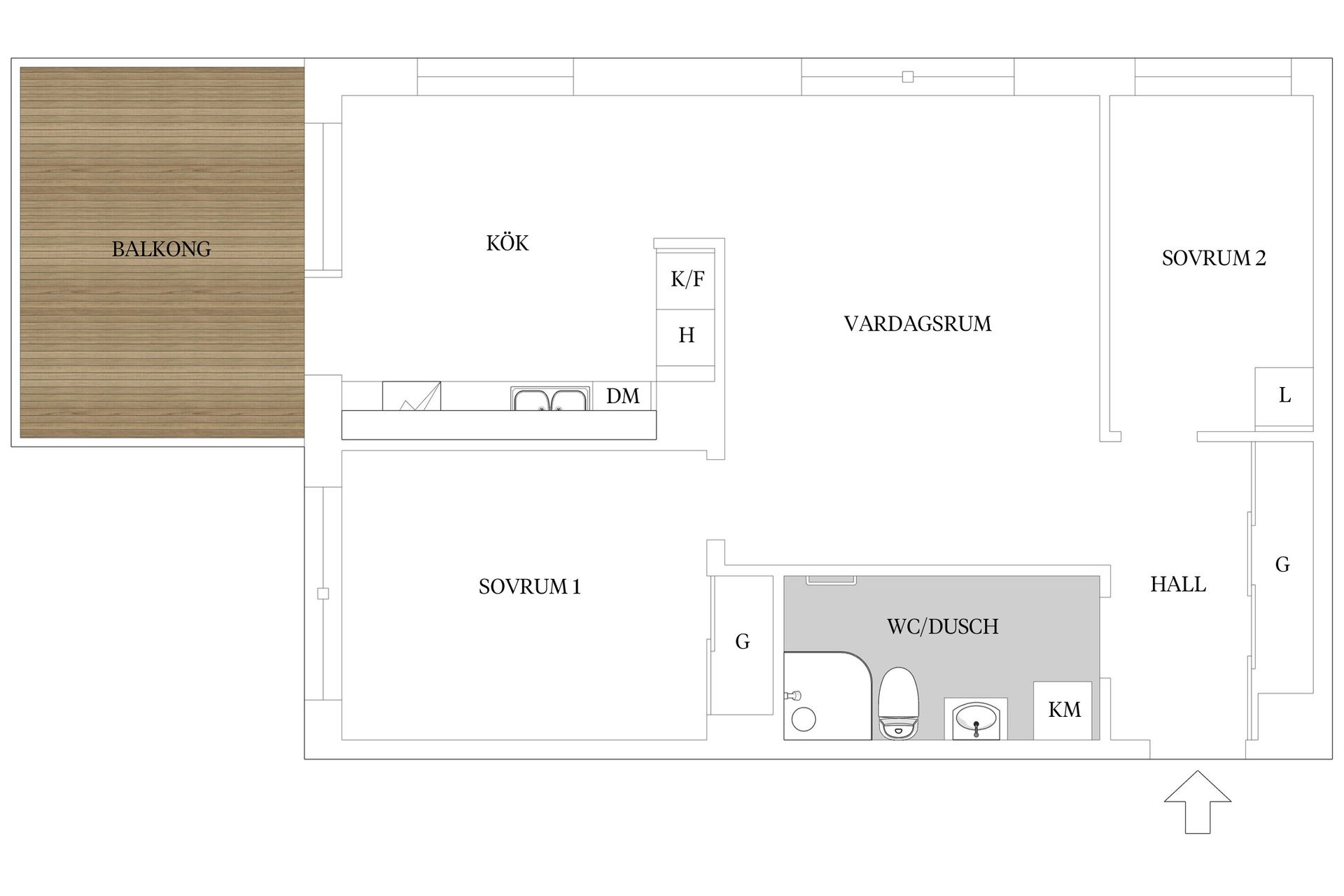 Bostadsrätt, Olles Gata 25, Ytterby, Kungälv