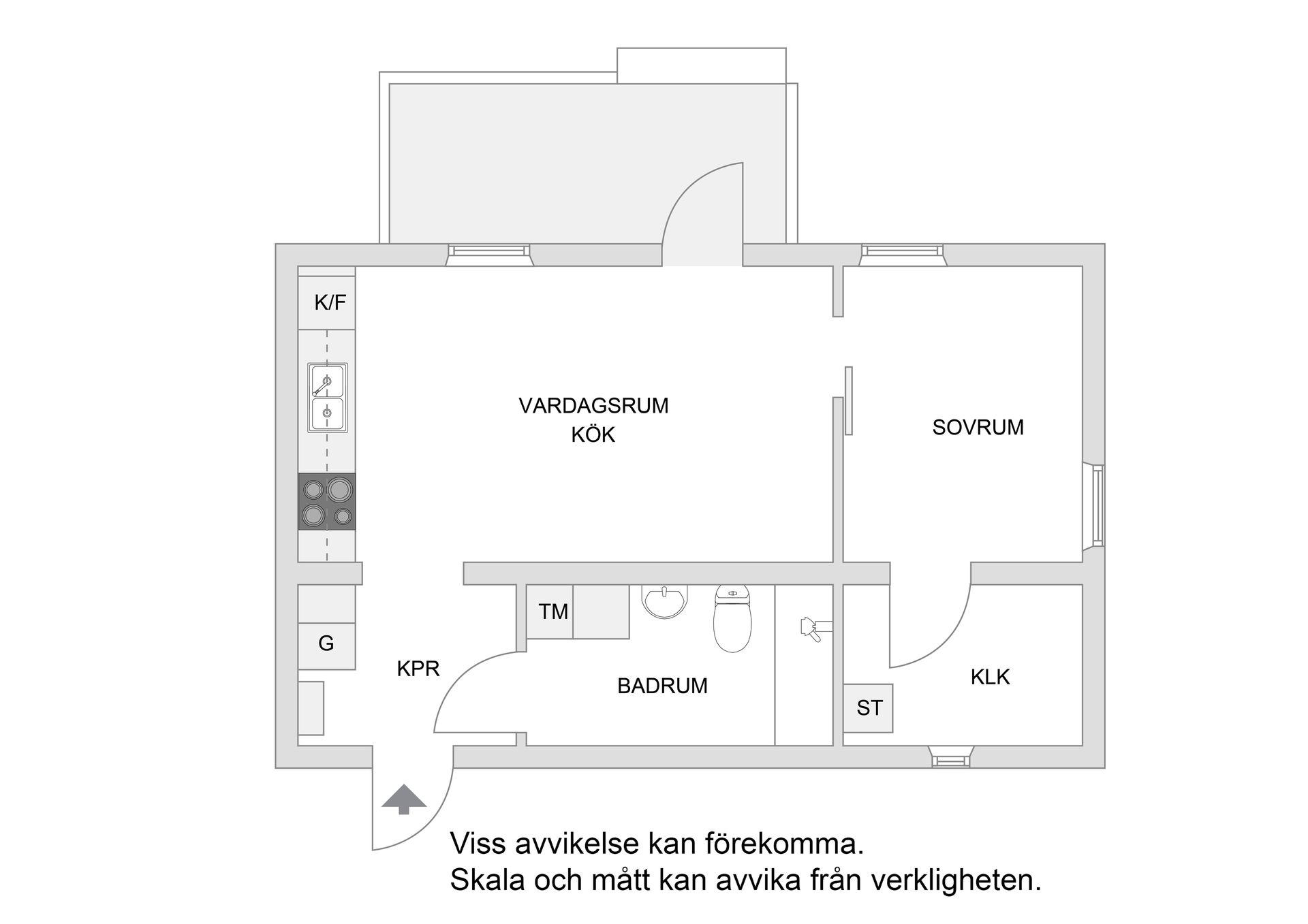 Bostadsrätt, Tegvägen 7C, Bålsta Väppeby Äng, Håbo