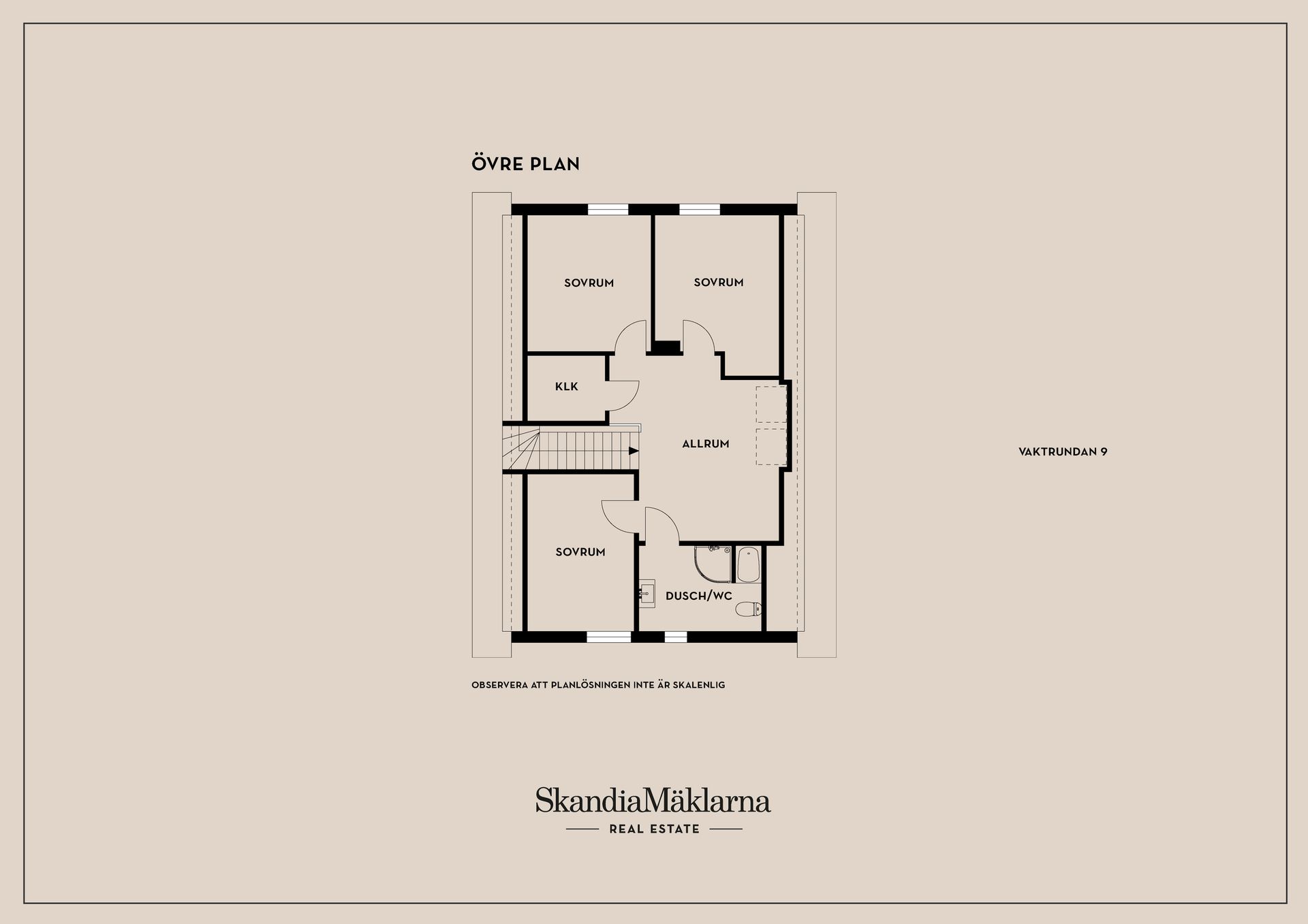 Villa, Vaktrundan 9, Riksten, Botkyrka