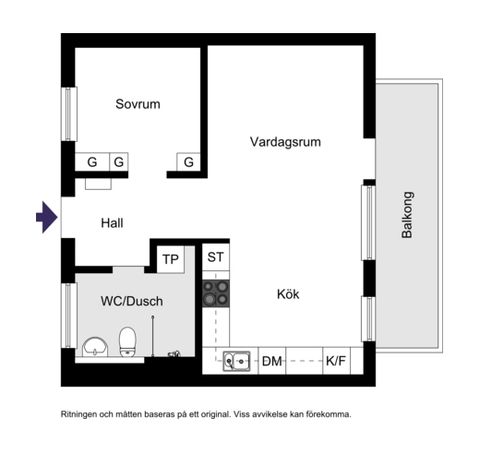 Bostadsrätt, Sjöviksvägen 76, 5 tr!, Liljeholmskajen, Stockholm