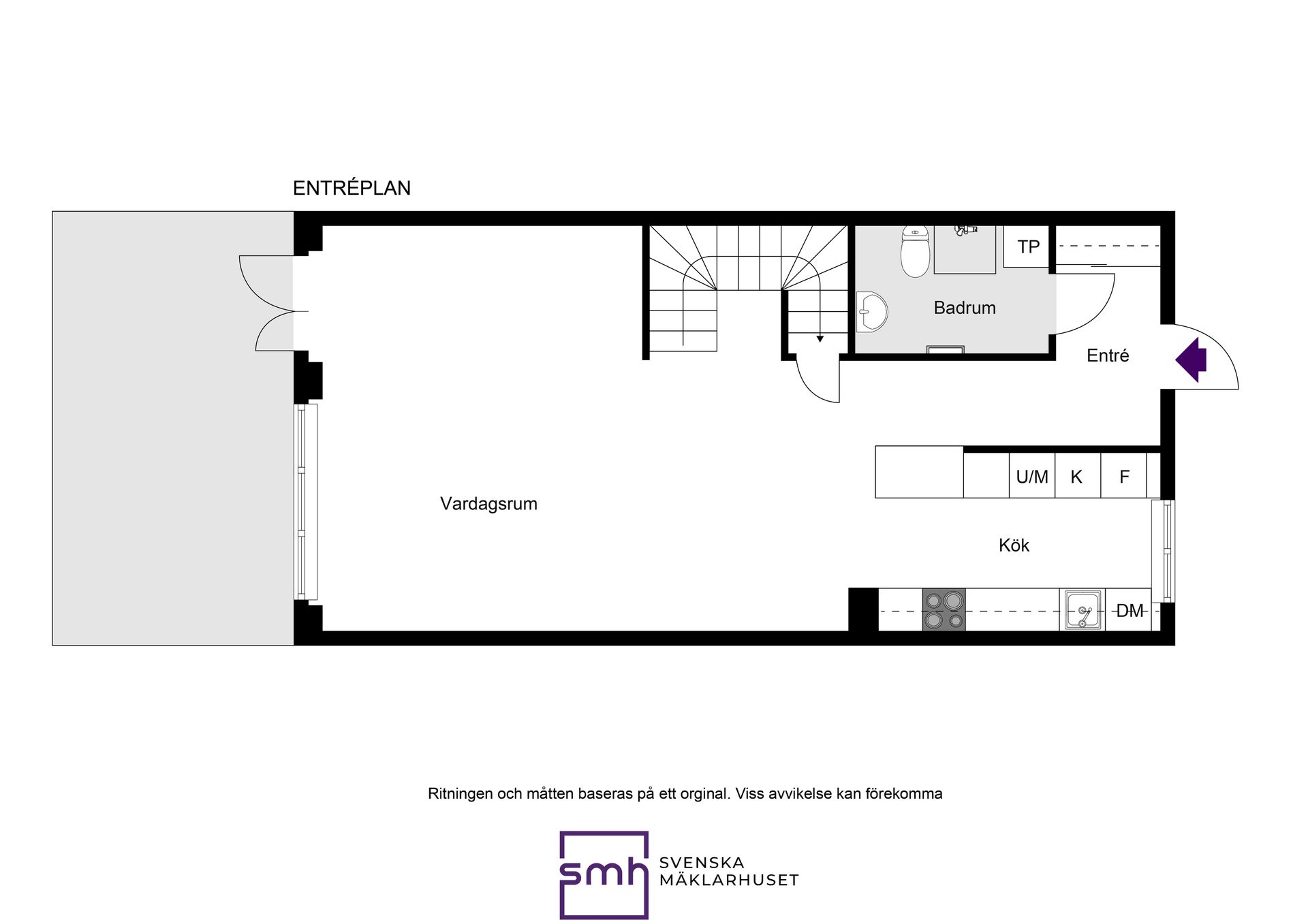 Radhus, Gamla Bromstensvägen 76E, Bromma / Bällsta, Stockholm