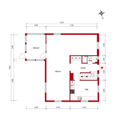 Villa, Engatan 3, Bjuv