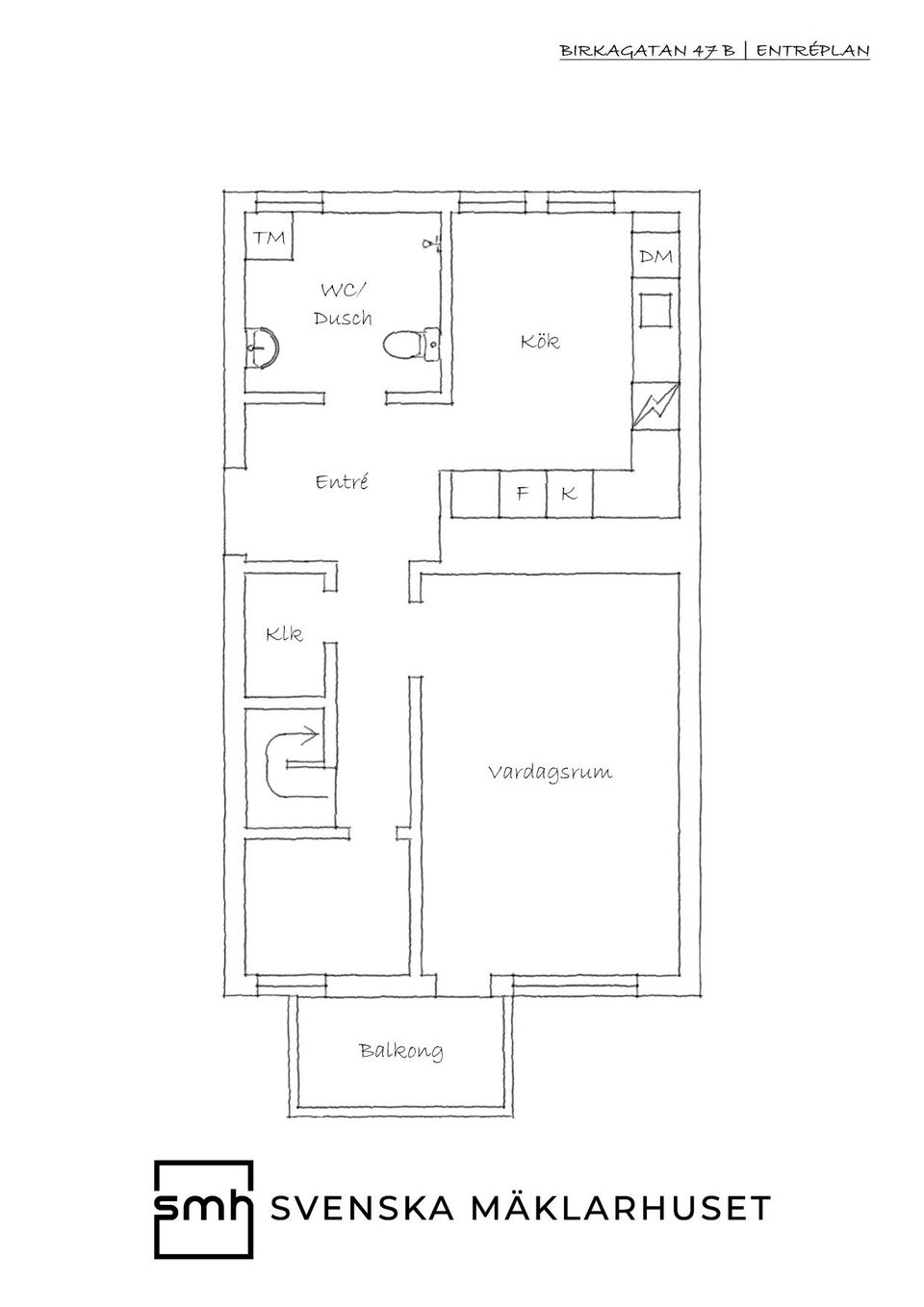 Bostadsrätt, Birkagatan 47B, Göteborg