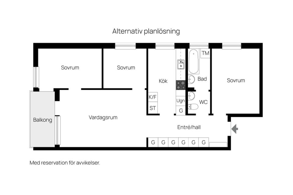 Bostadsrätt, Irisgatan 2 A, Broslätt, Mölndal