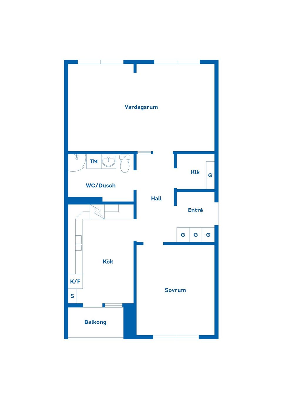 Bostadsrätt, Almgatan 2B, Vara