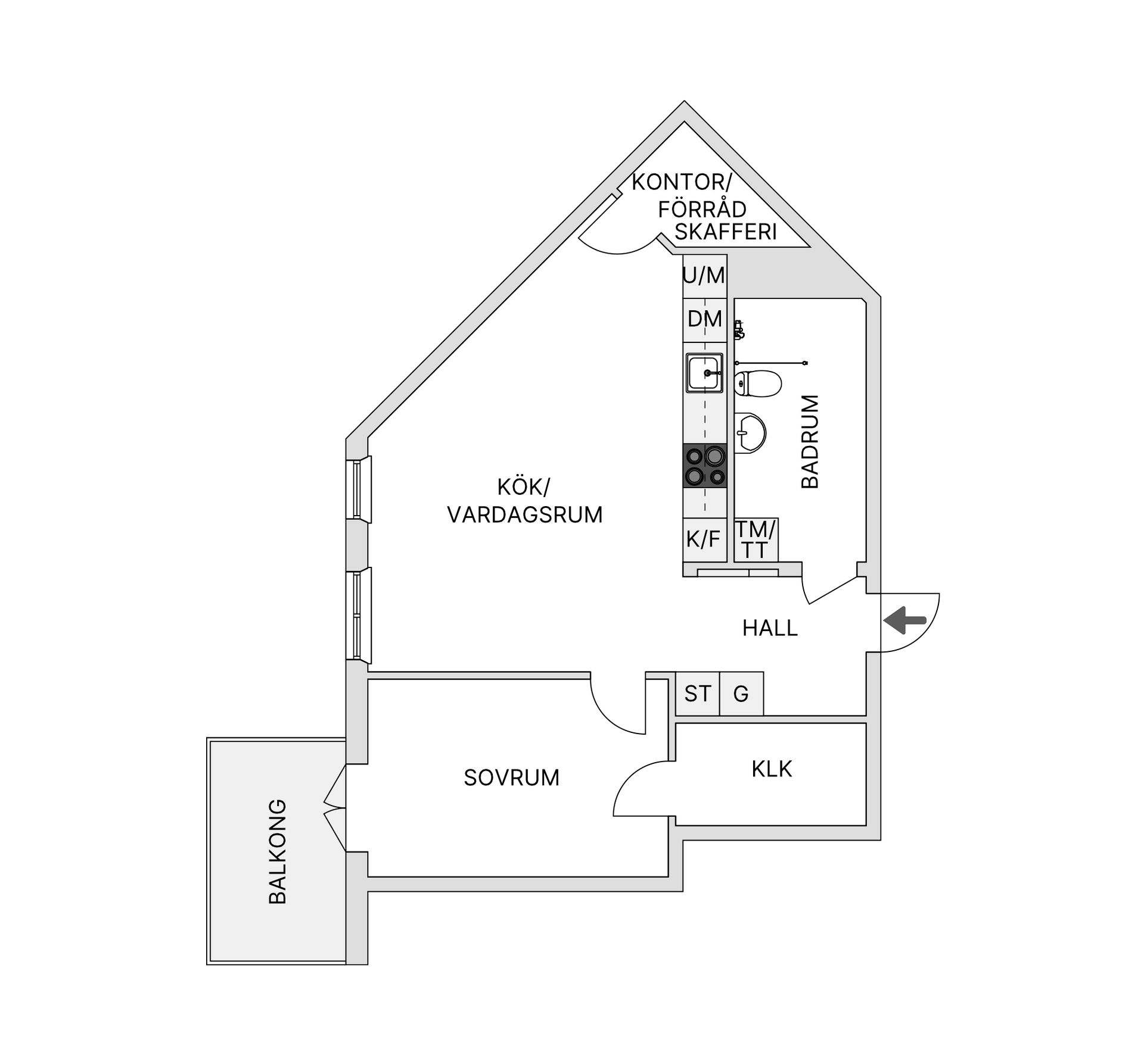 Bostadsrätt, Nya gatan 9, Centrala Nacka, Nacka