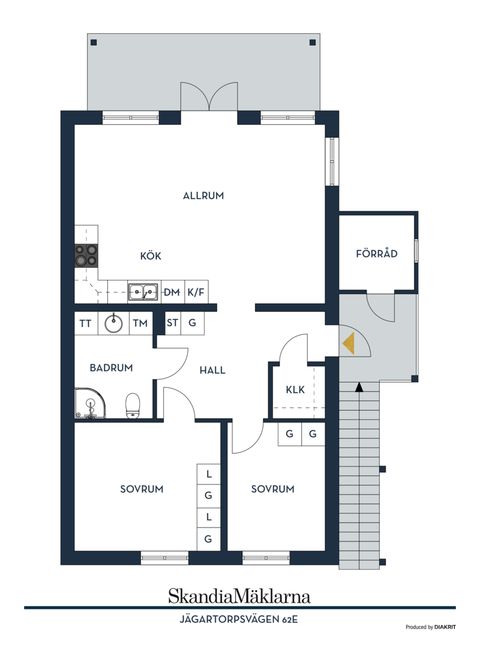 Bostadsrätt, Jägartorpsvägen 62E, Karlstad