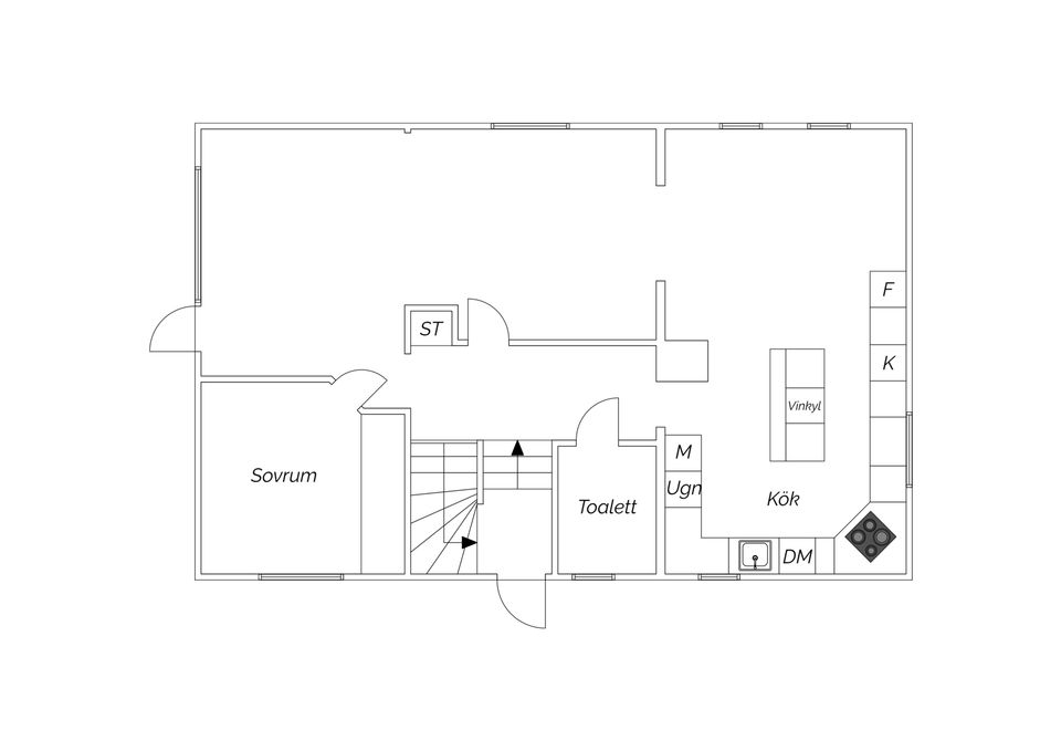 Villa, Ellebäcksvägen 13, Kallinge, Ronneby
