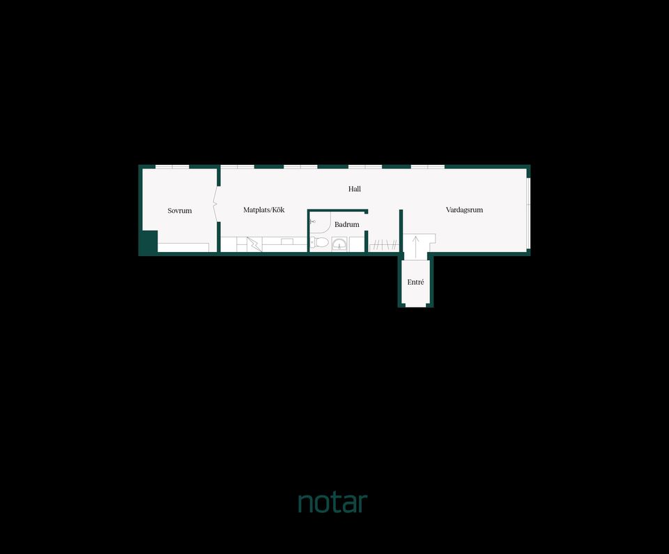 Bostadsrätt, Slottsskogsgatan 11A, Majorna, Göteborg