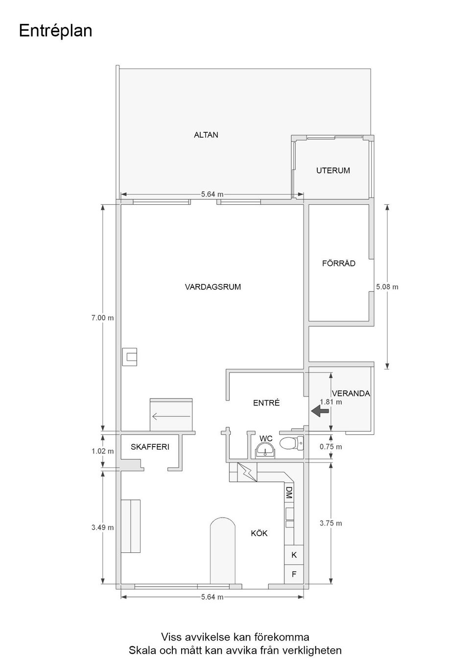 Radhus, Sjögatan 17B, Centralt, Motala