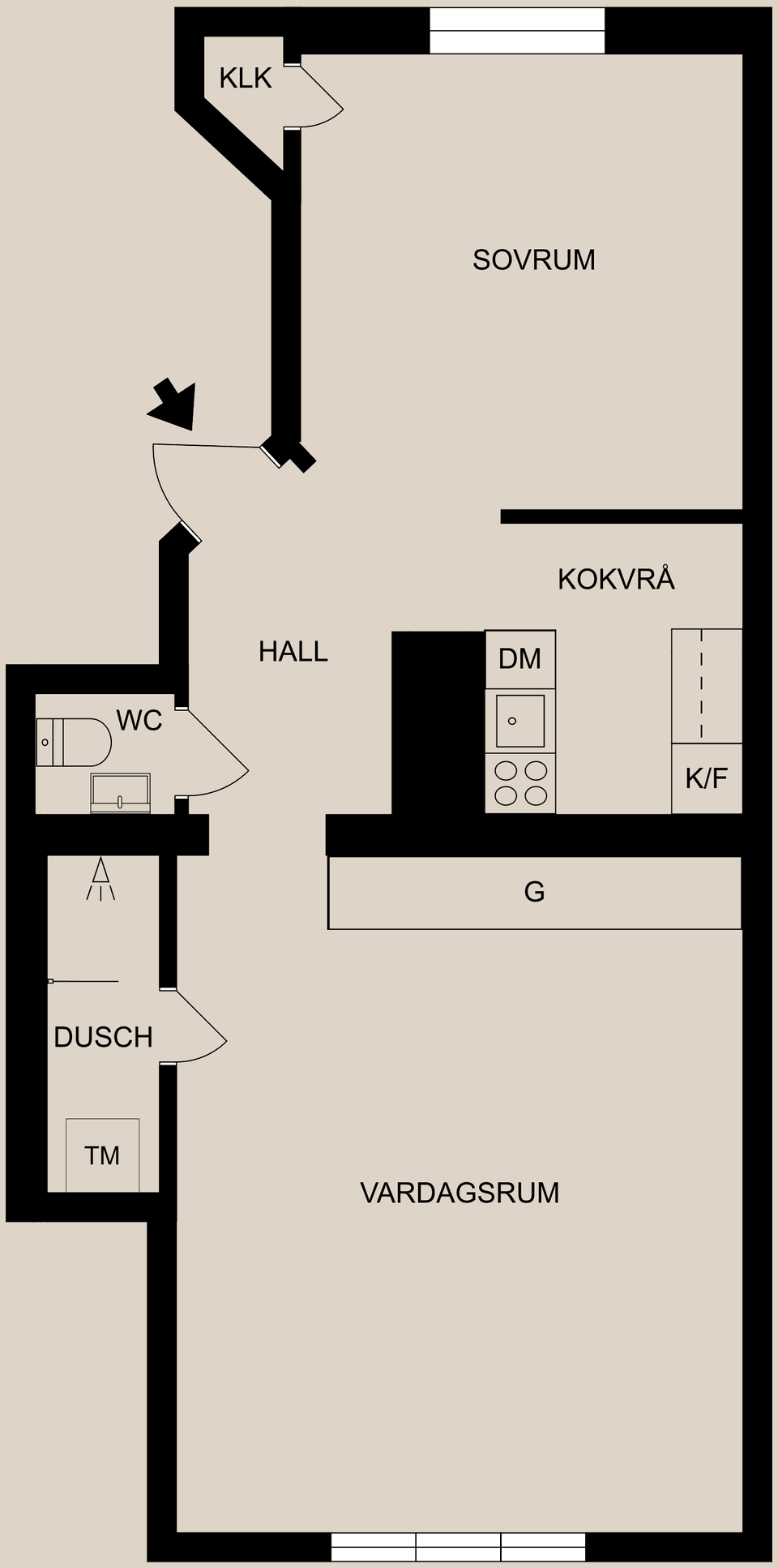 Bostadsrätt, Lagergrensgatan 21, Centralt - Söder, Norrköping
