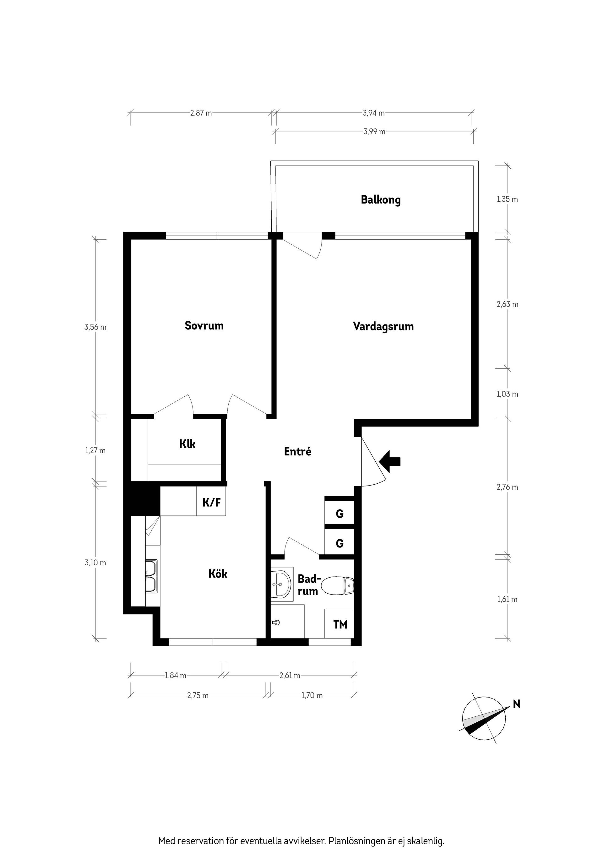 Bostadsrätt, Kransen 4I, Strömmensberg, Göteborg