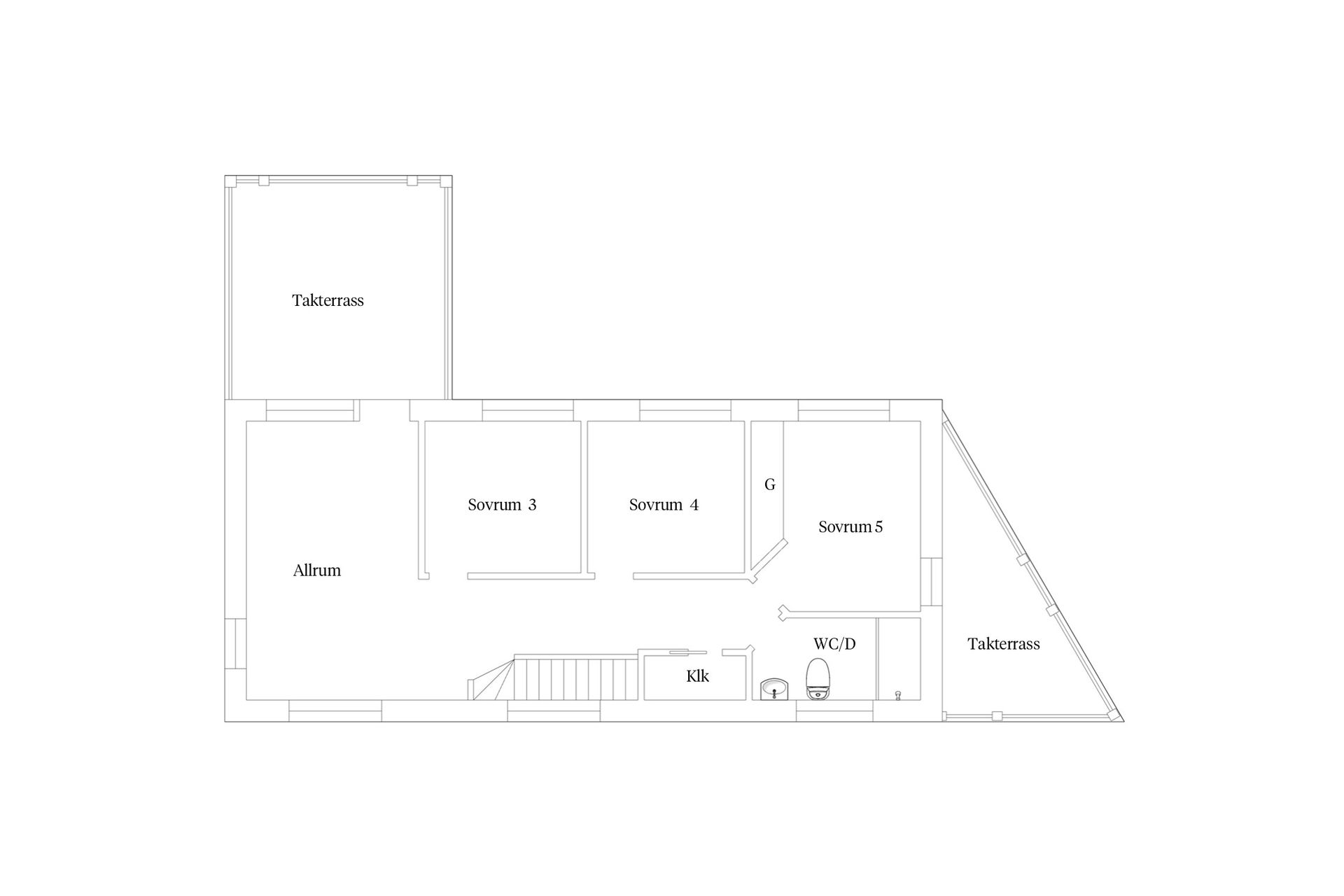 Villa, Bergtoravägen 6, Byle, Täby