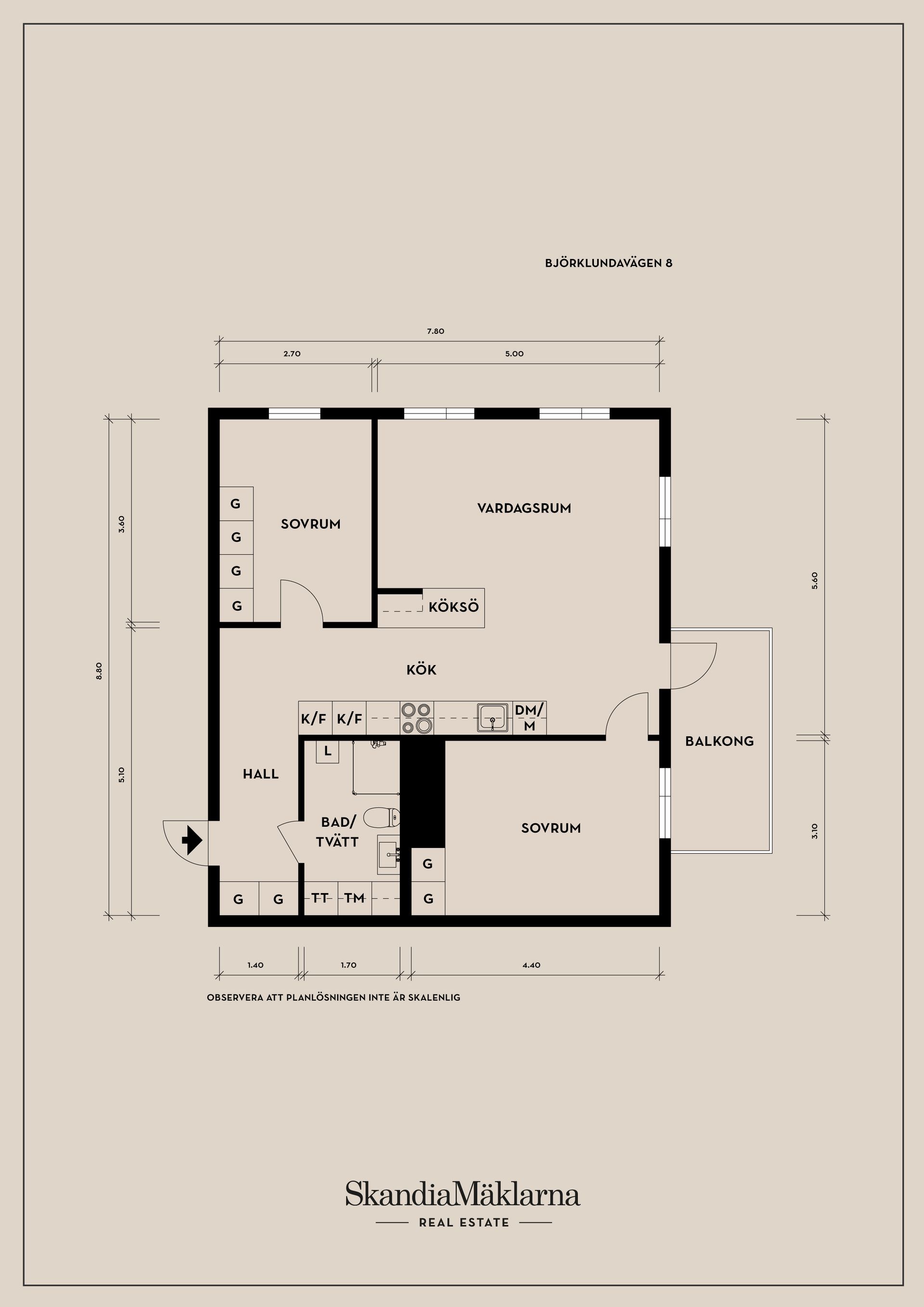 Bostadsrätt, Björklundavägen 8, Hovås, Göteborg