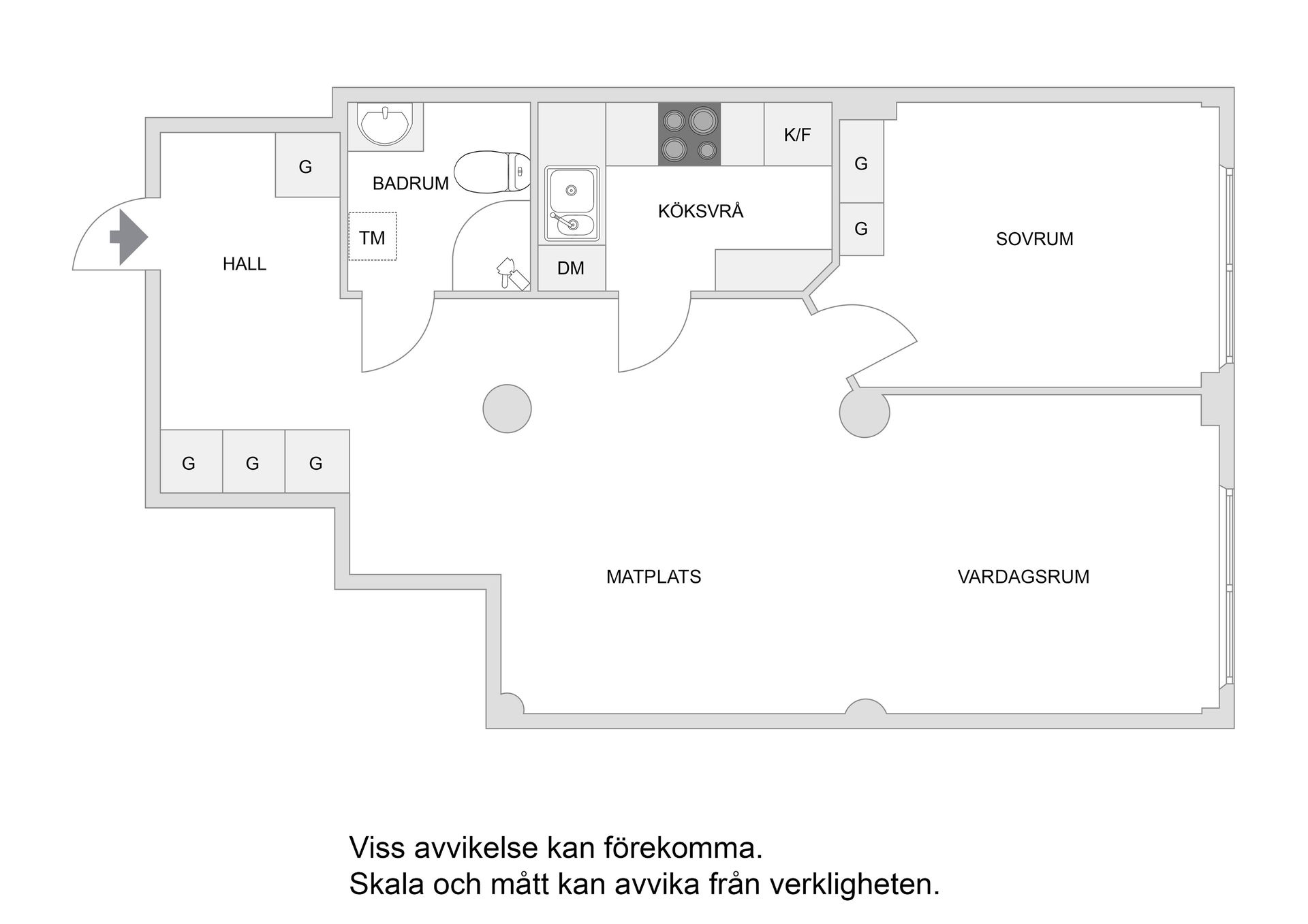 Bostadsrätt, Pilotgatan 16, 1tr, Skarpnäck, Stockholm