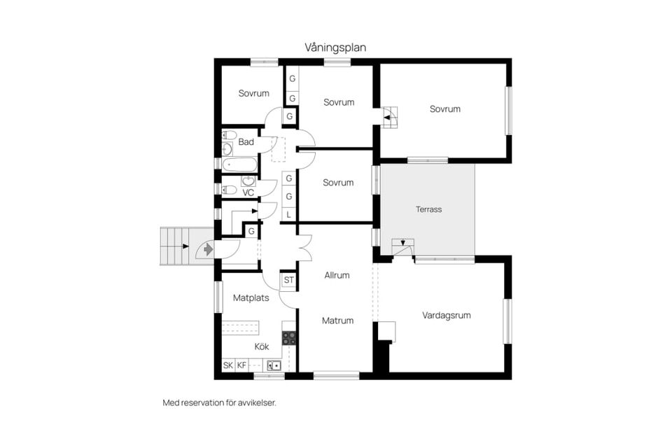 Villa, Marieholmsvägen 64, Mariestad