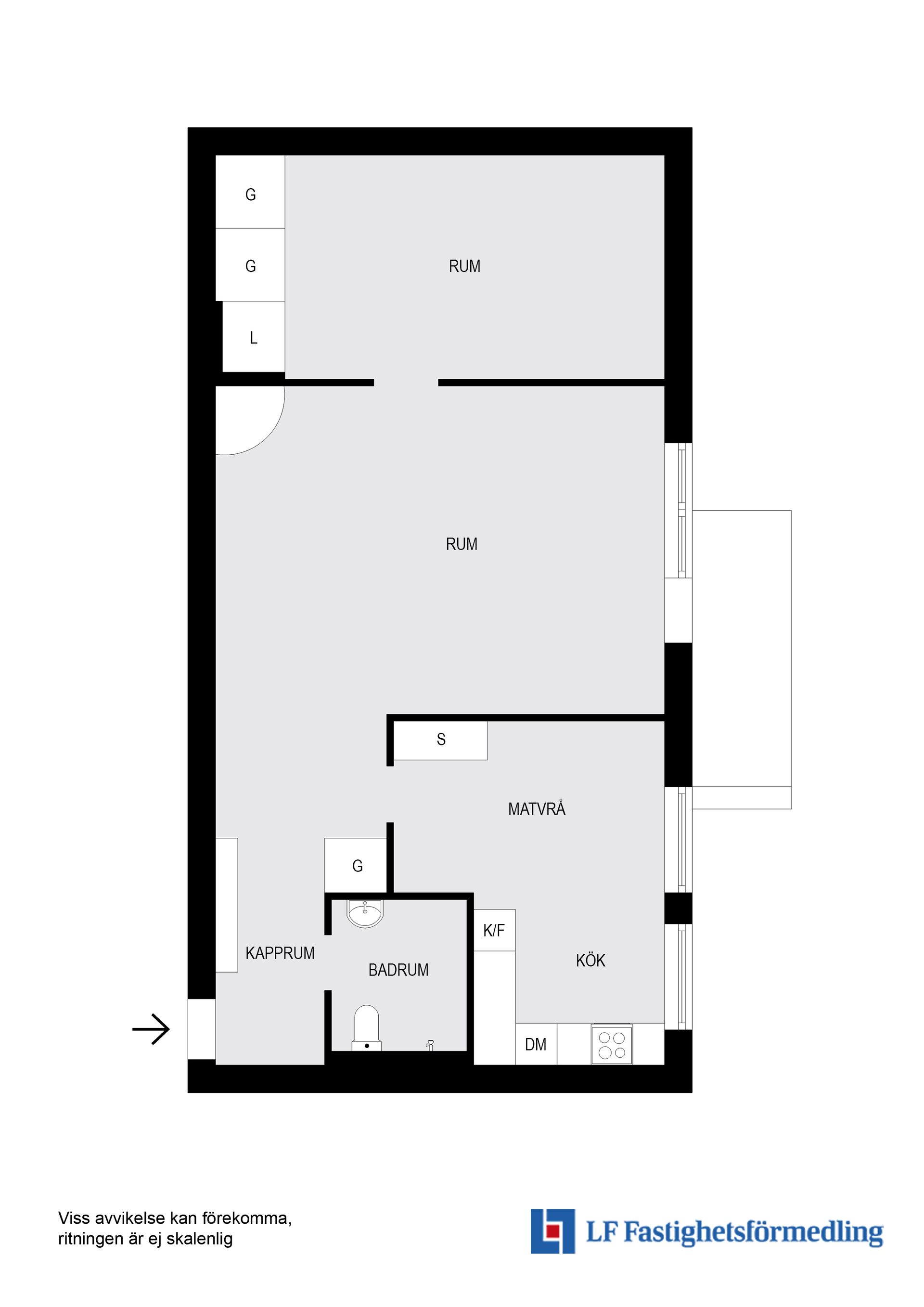 Bostadsrätt, Gesundaplan 55, Traneberg, Stockholm