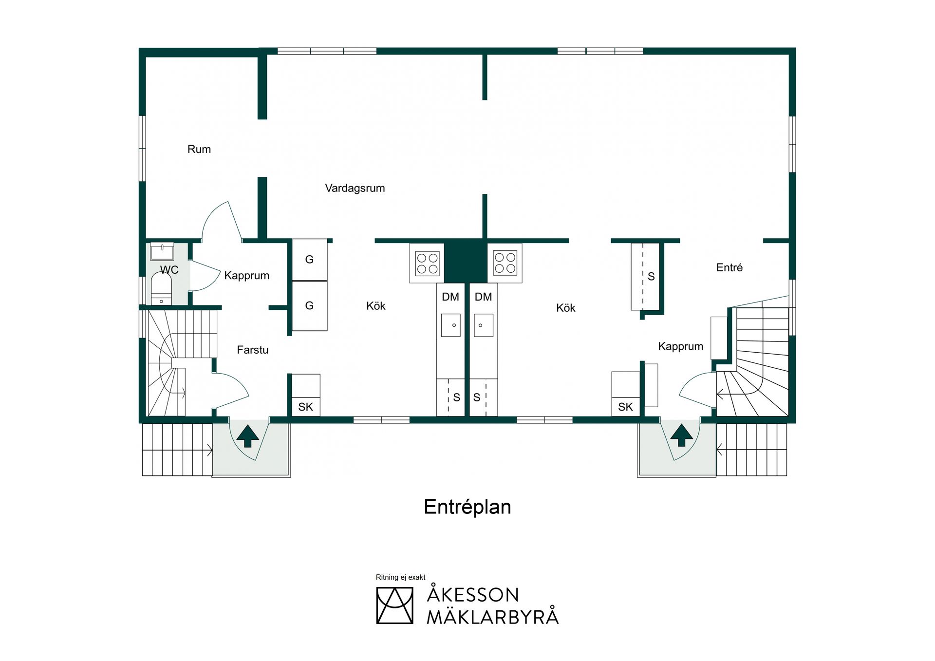 Villa, Skånegatan 4, Söder, Växjö, Växjö