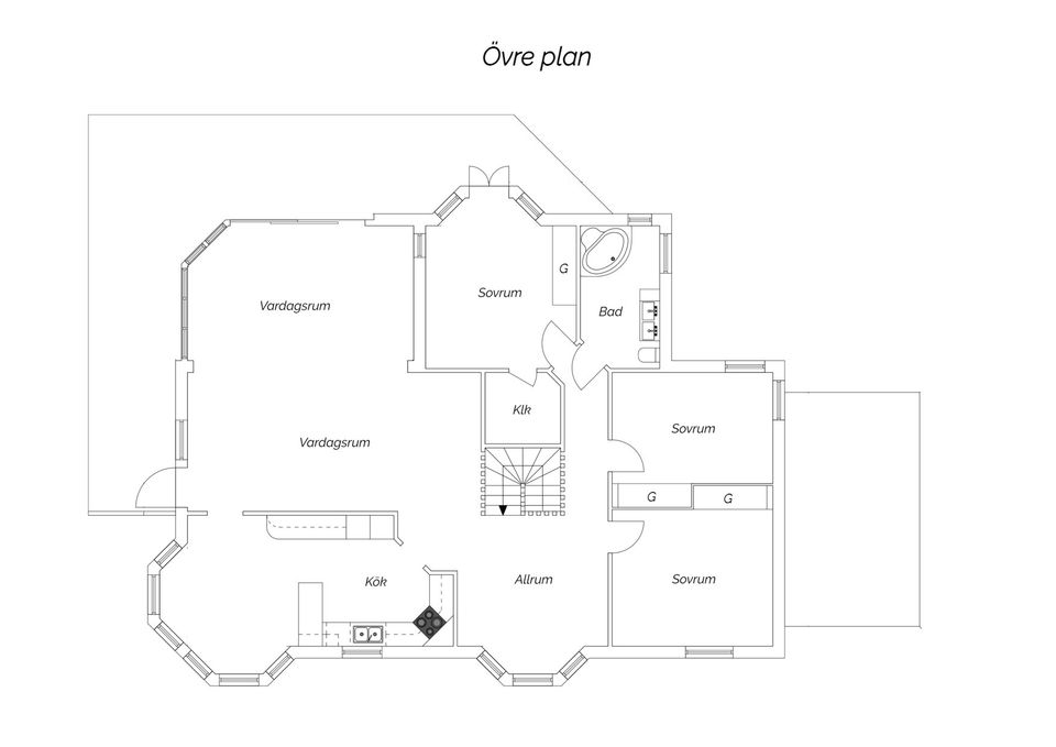 Villa, Ulvebackegatan 5, Ulvegärde, Kungälv