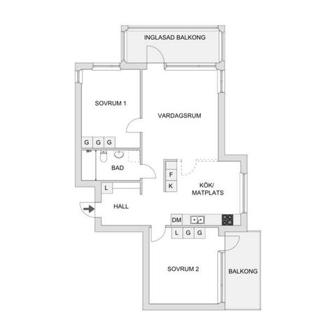 Bostadsrätt, Agrarvägen 10, 4 tr., Viksjö, Järfälla