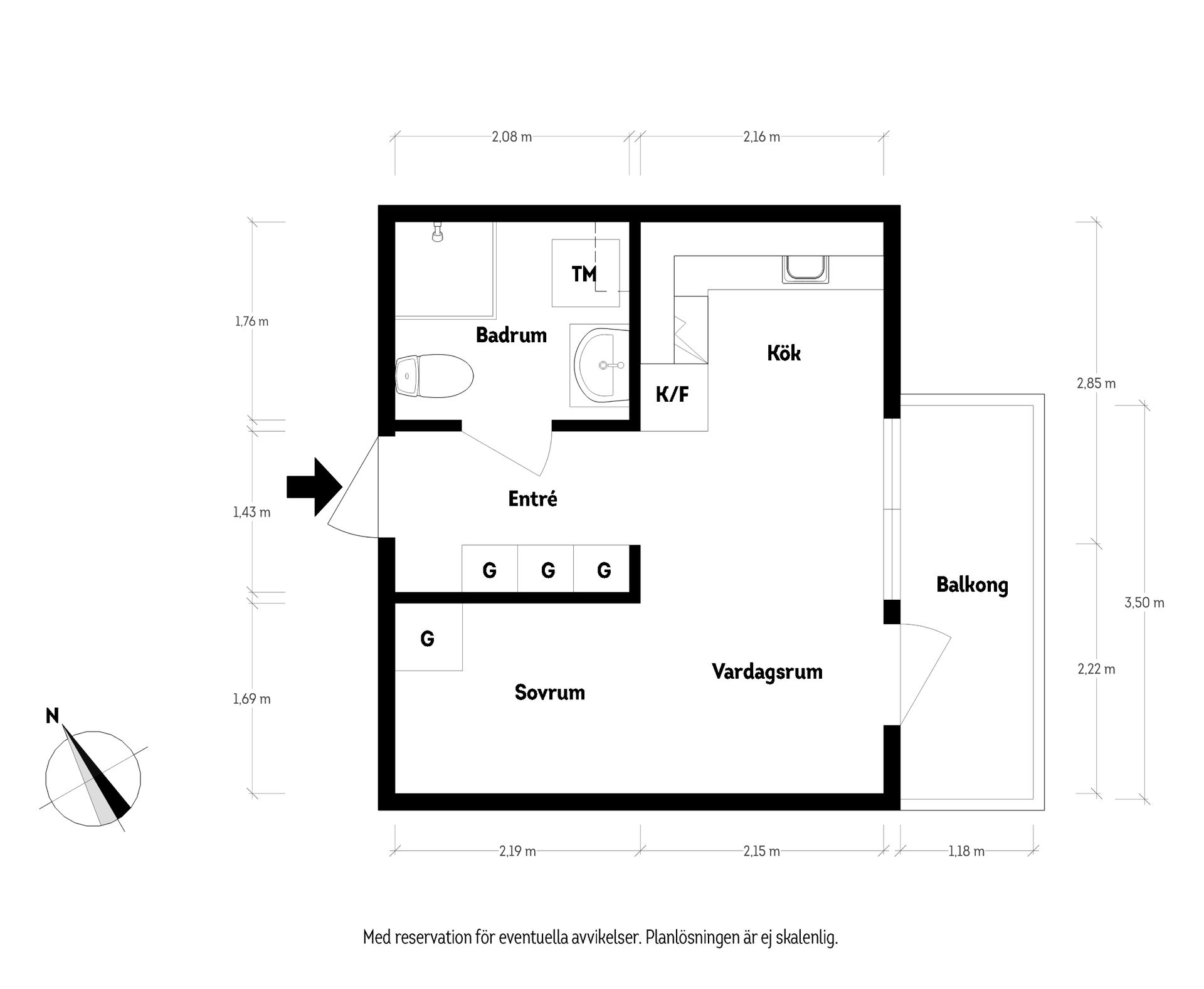 Bostadsrätt, Bruksgatan 54, Majorna, Göteborg