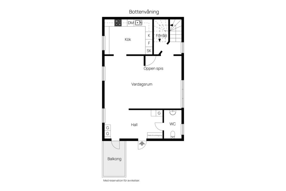 Bostadsrätt, Trappgränd 4 B, Visby innerstad, Gotland