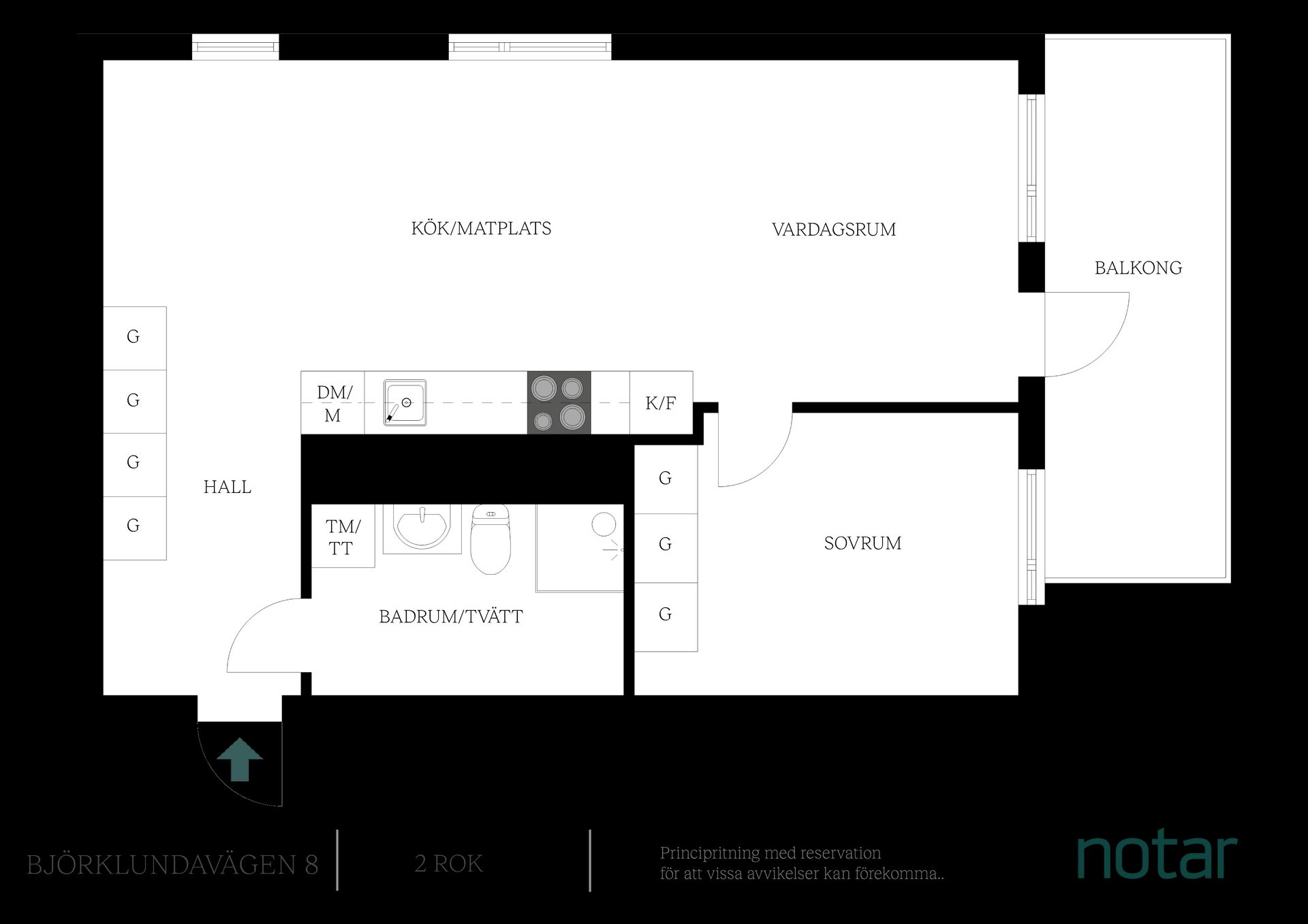 Bostadsrätt, Björklundavägen 8, Hovås, Göteborg