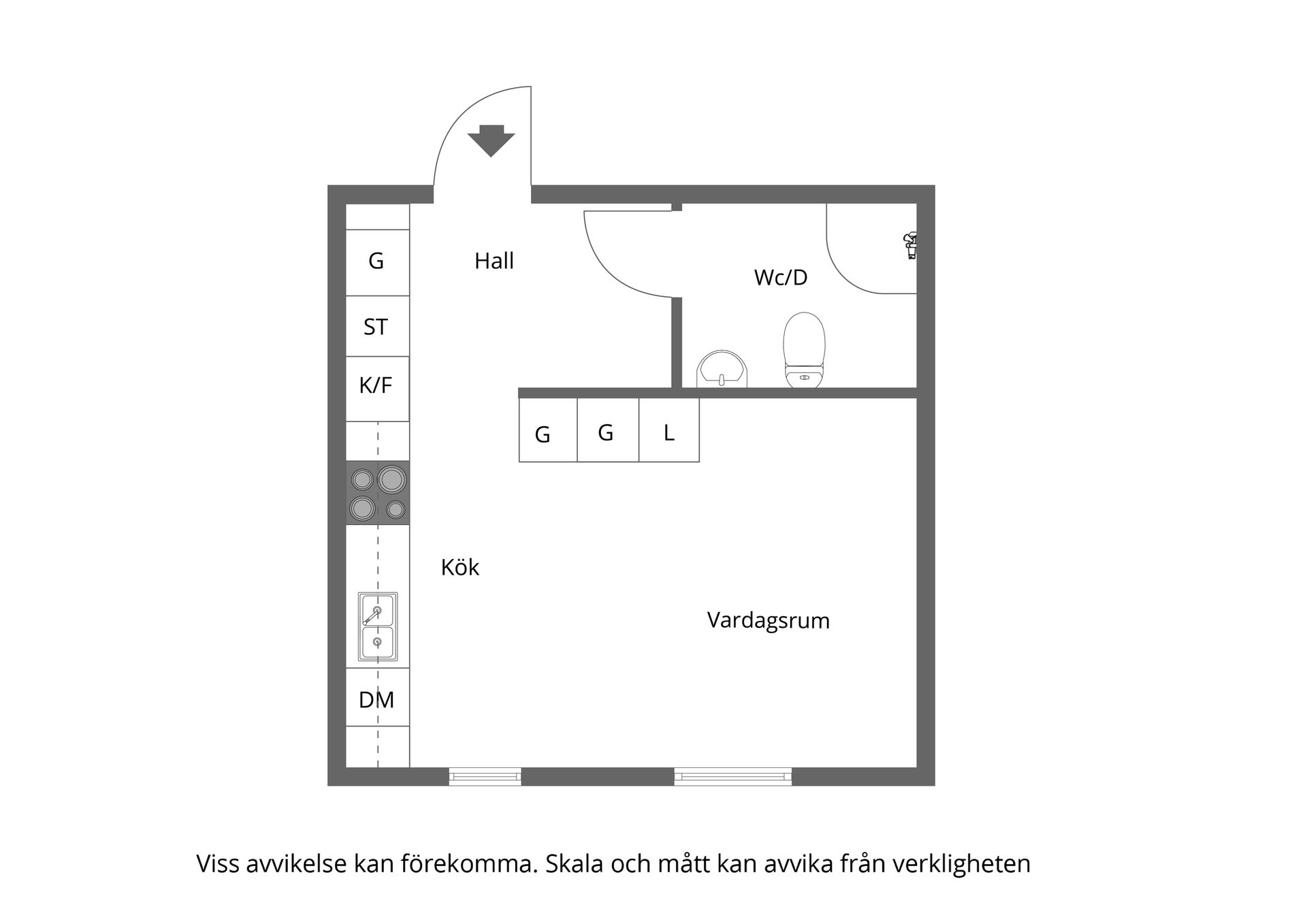 Bostadsrätt, Östra ringgatan 26, Centrum, Enköping