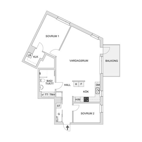 Bostadsrätt, Bratteråsgatan 44, Eriksberg, Göteborg