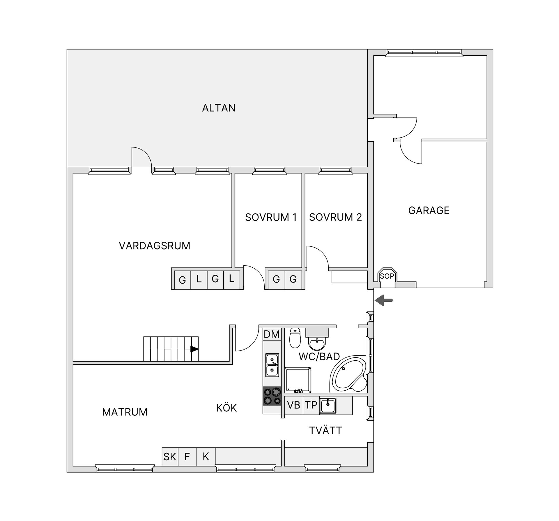 Villa, Backvägen 45, Hemmesta, Värmdö