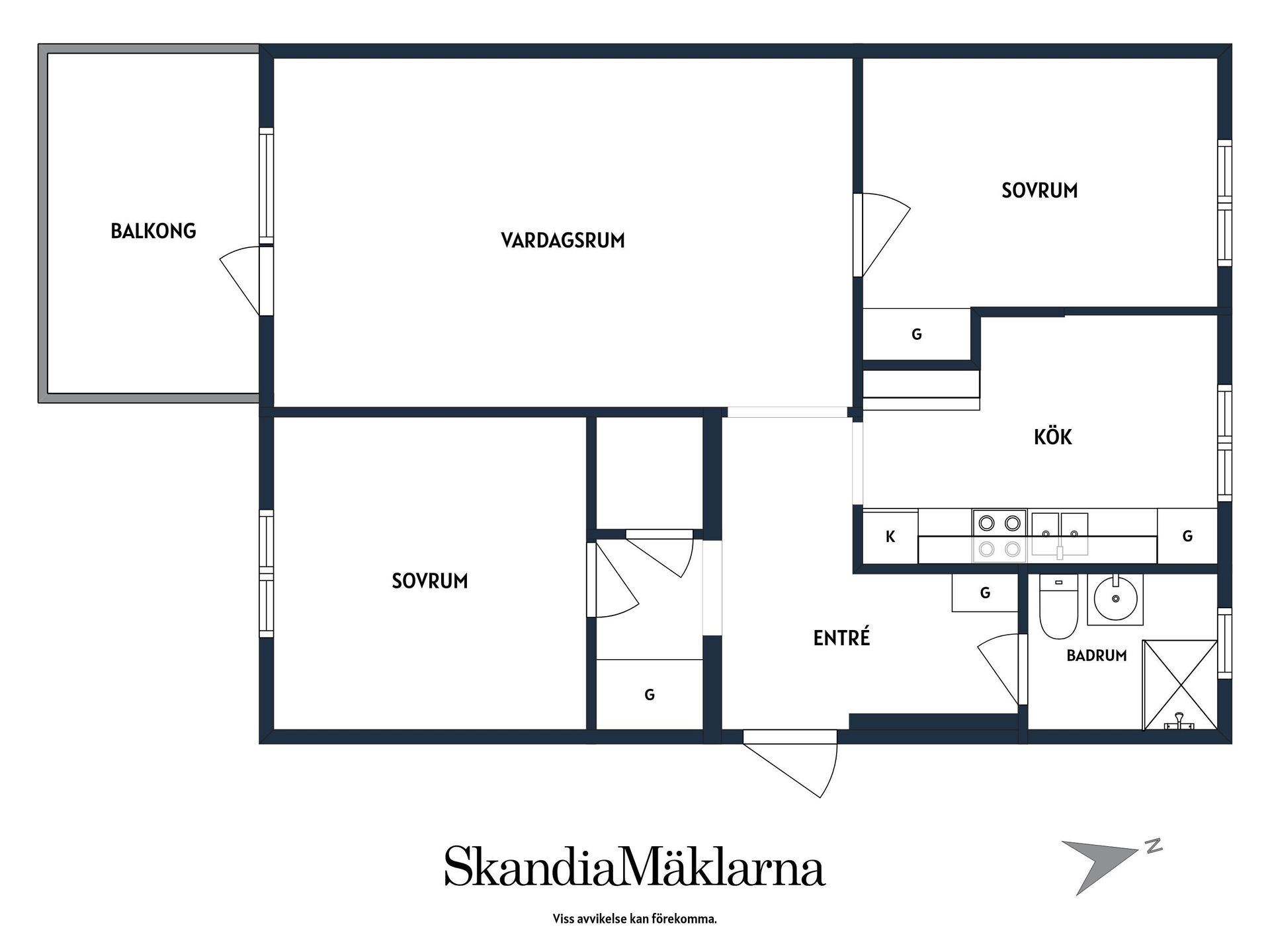 Bostadsrätt, Tingstugatan 53B, Tingstugatan, Strängnäs