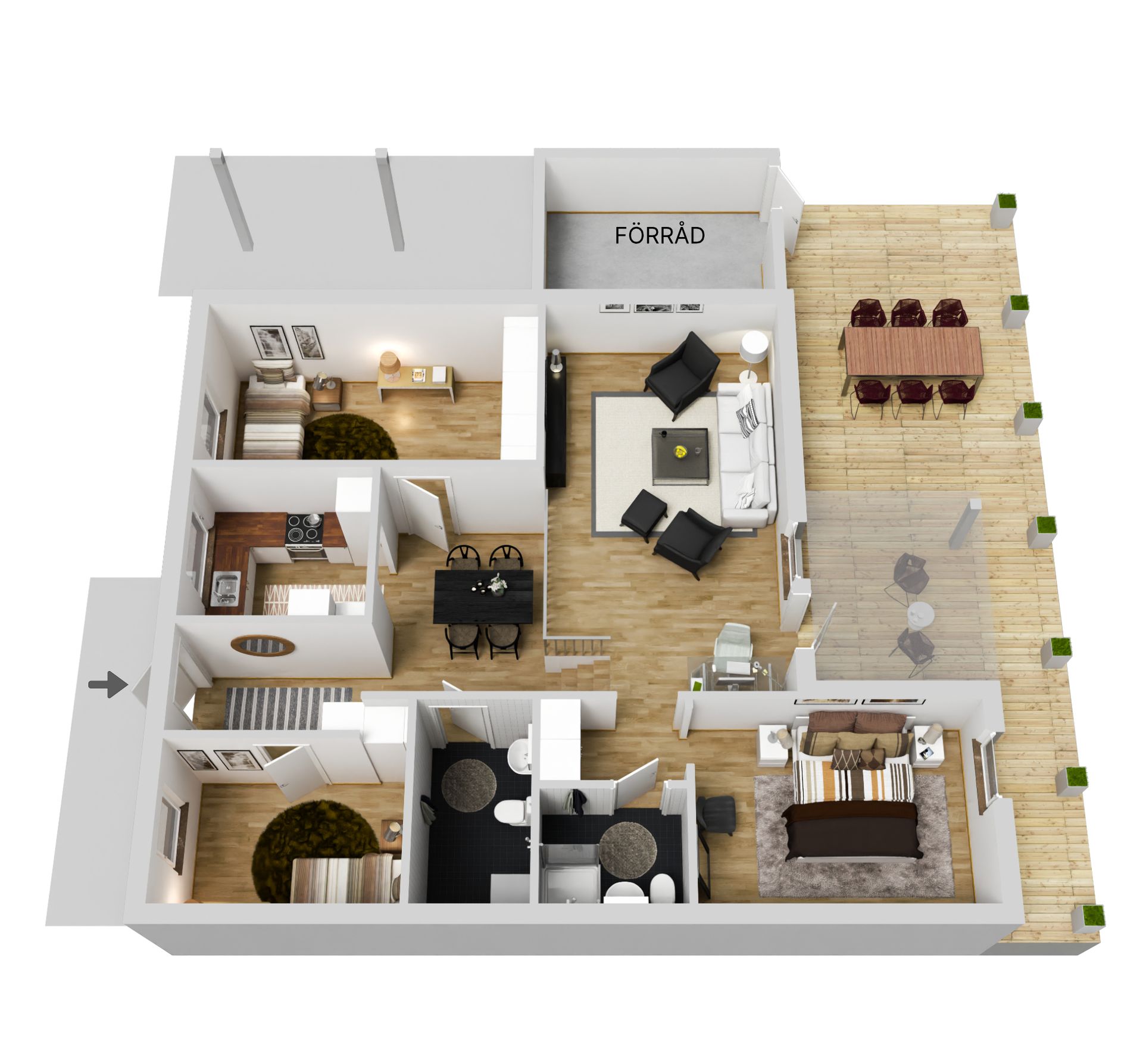 Bostadsrätt, Flygarvägen 73, Flygaren, Ljungby