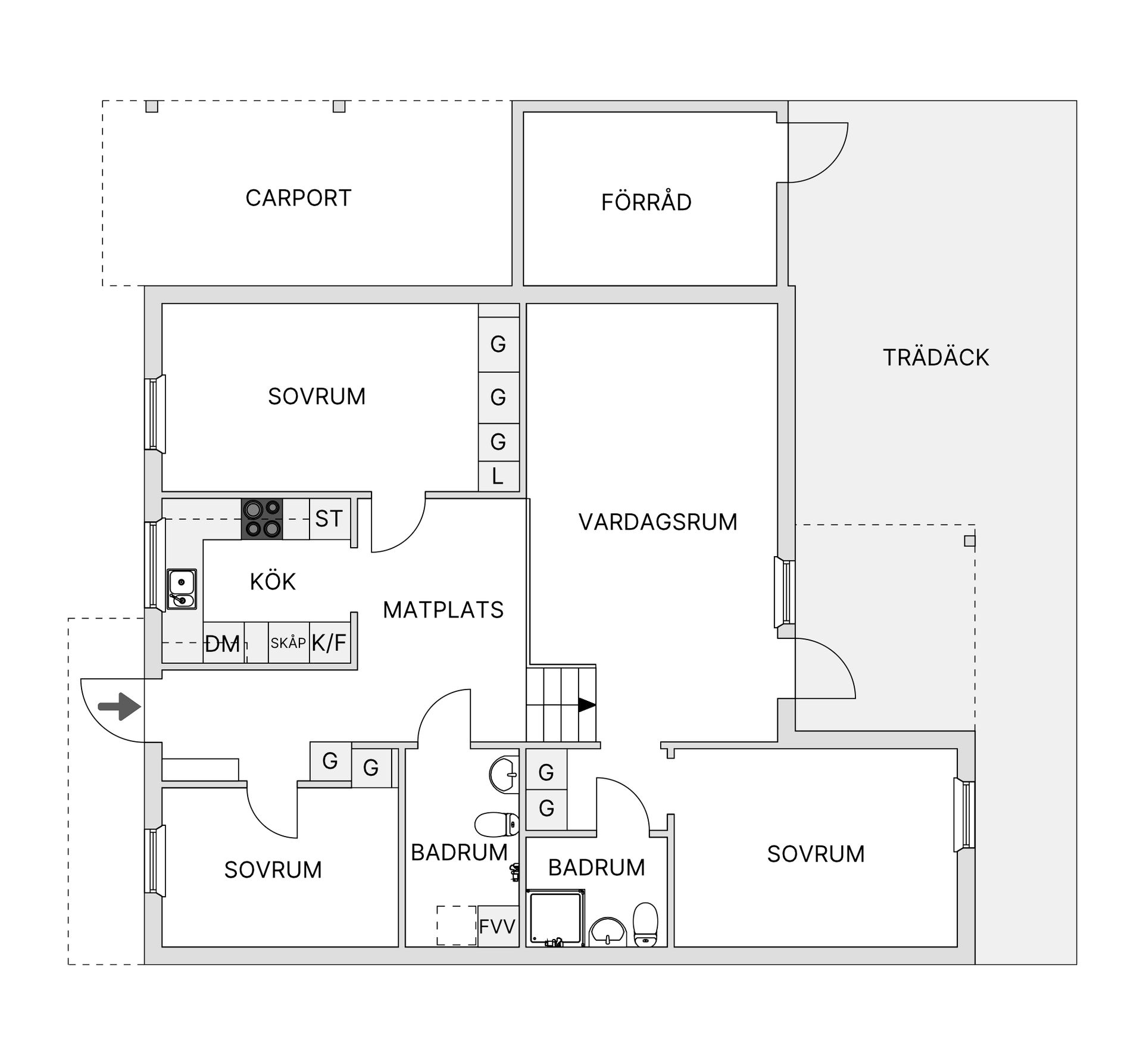 Bostadsrätt, Flygarvägen 73, Flygaren, Ljungby