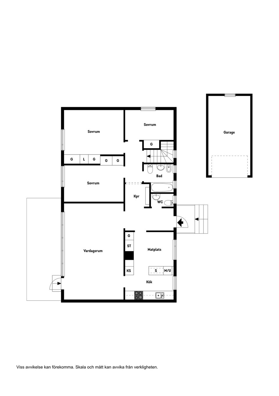 Villa, Gitarrvägen 11, Hov, Växjö