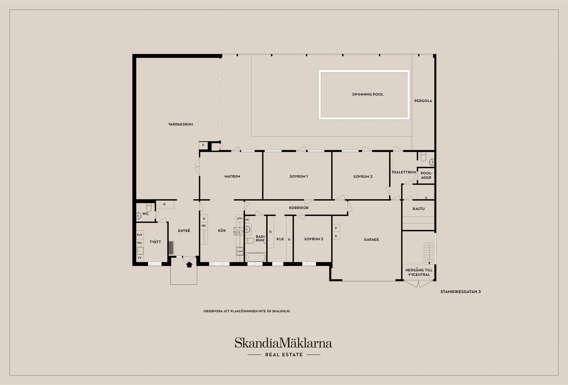 Radhus, Stamdikesgatan 3, Hyllieby, Malmö
